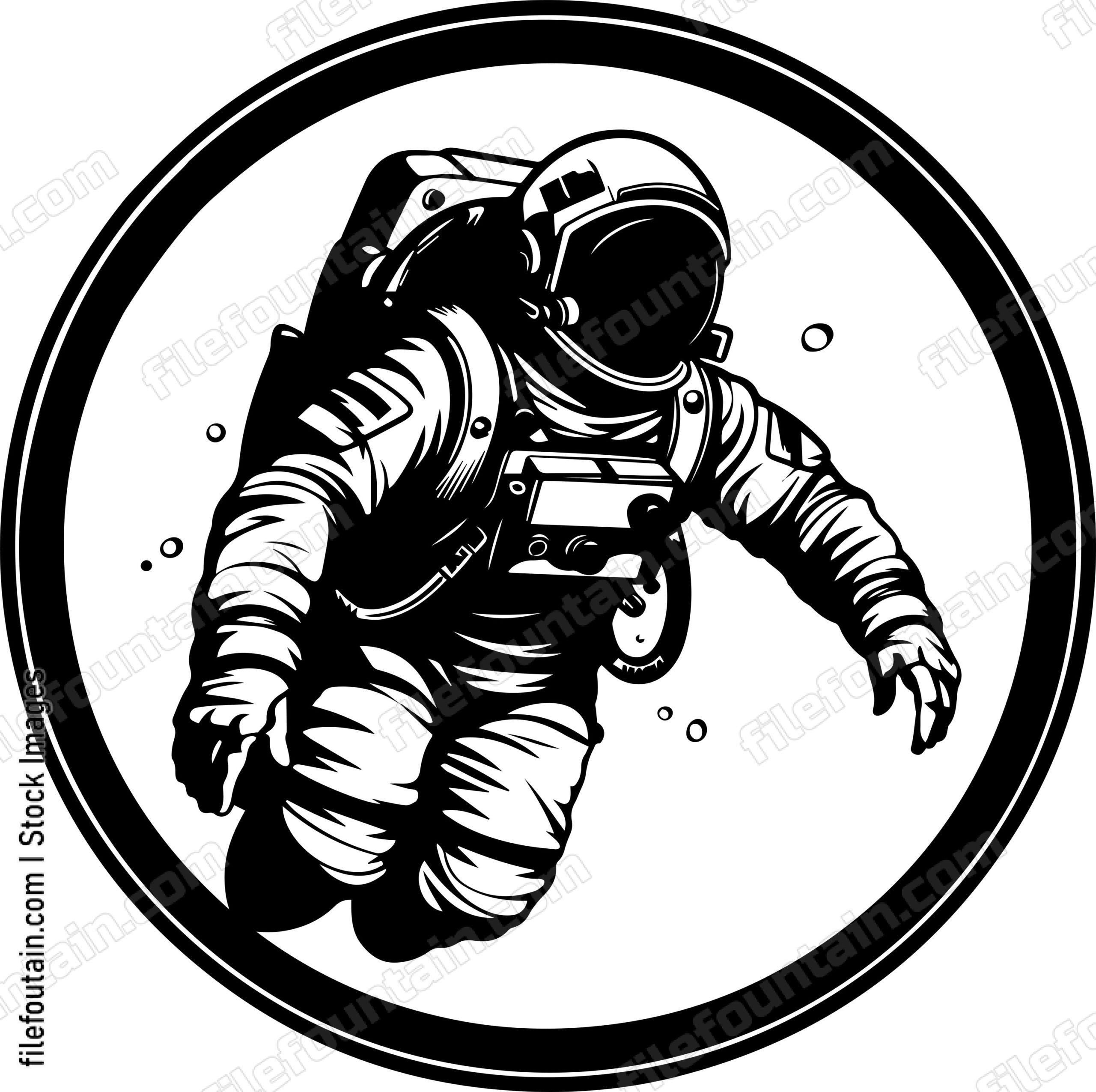 Astronaut In Space