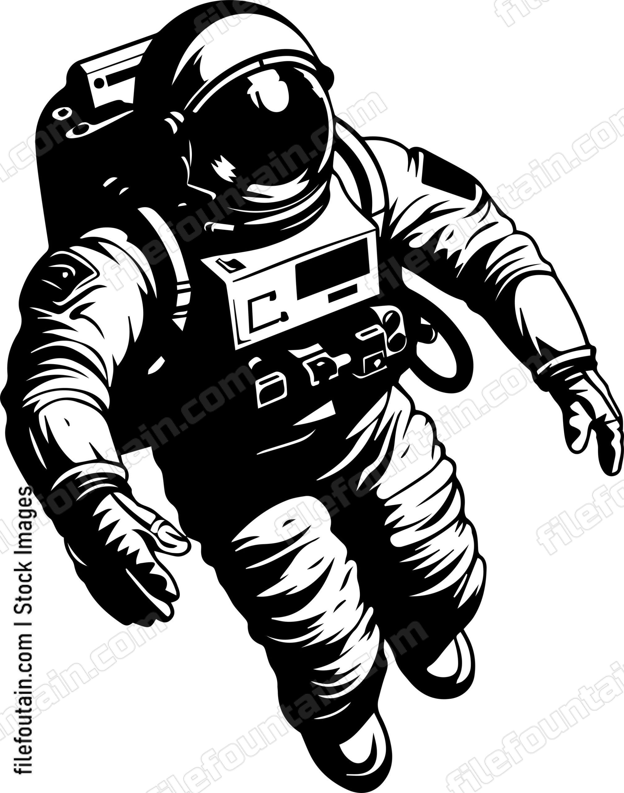 Astronaut Spacewalking