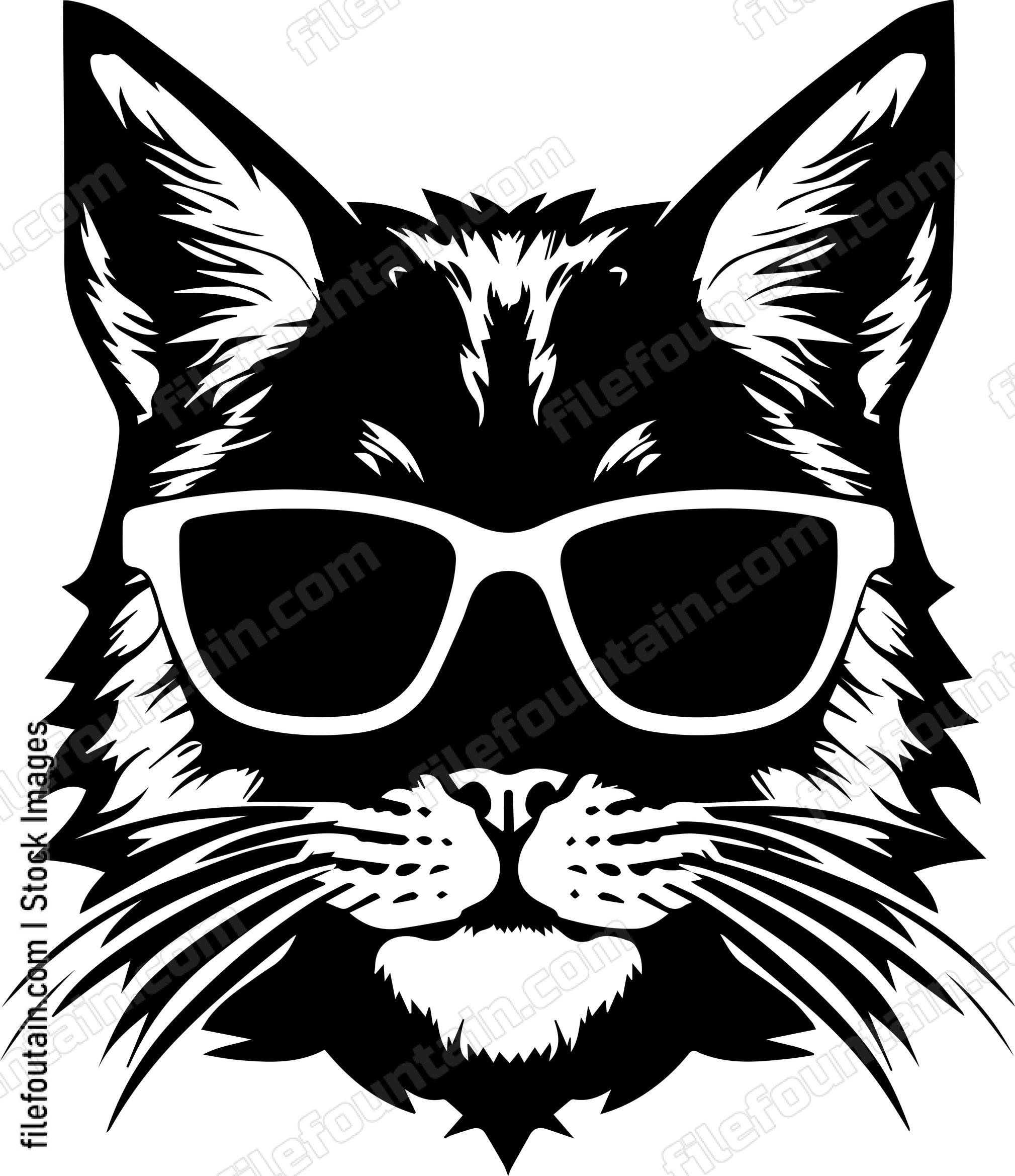 Bobcat In Sunglasses