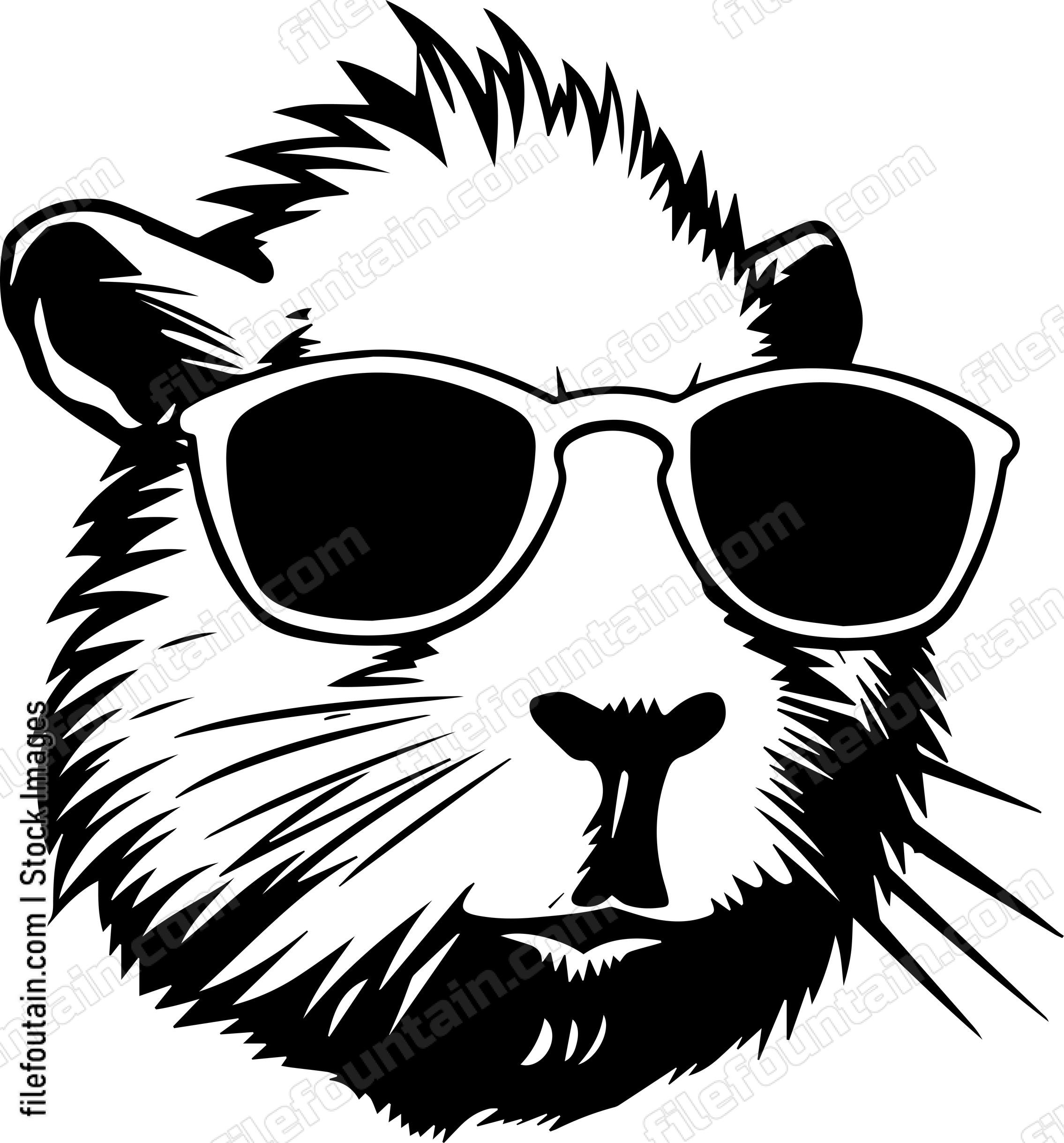 Capybara In Sunglasses