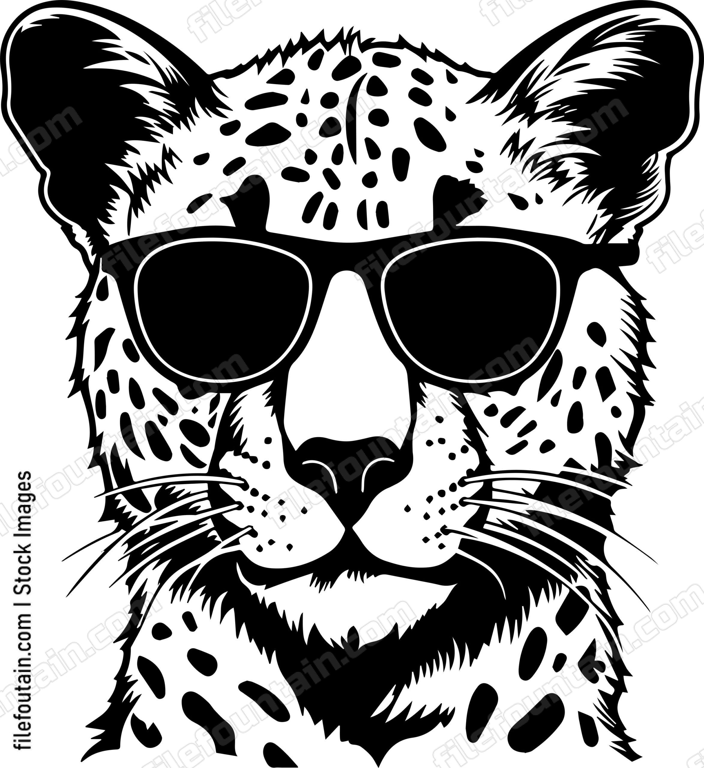 Cheetah In Sunglasses