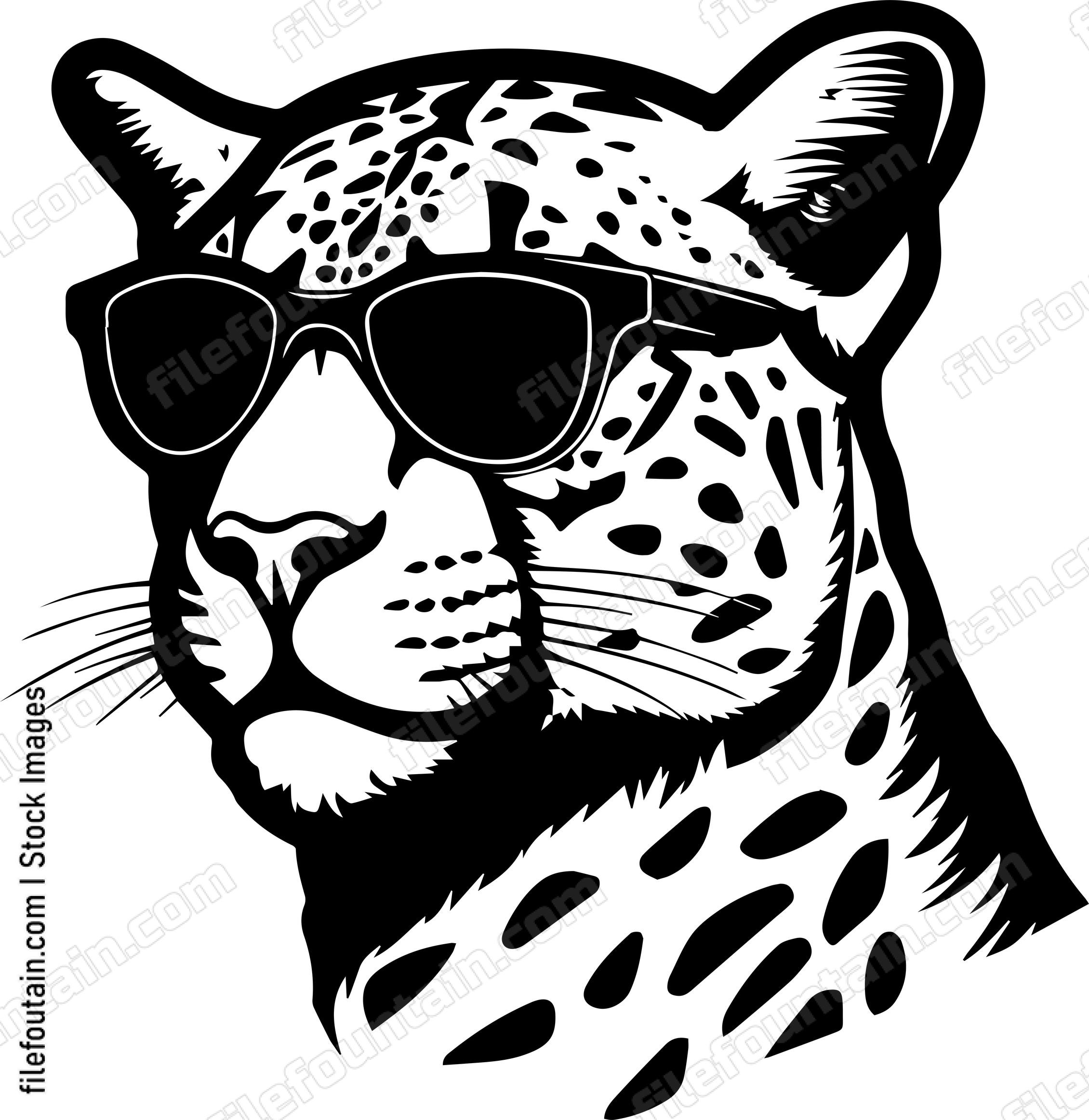 Cheetah In Sunglasses