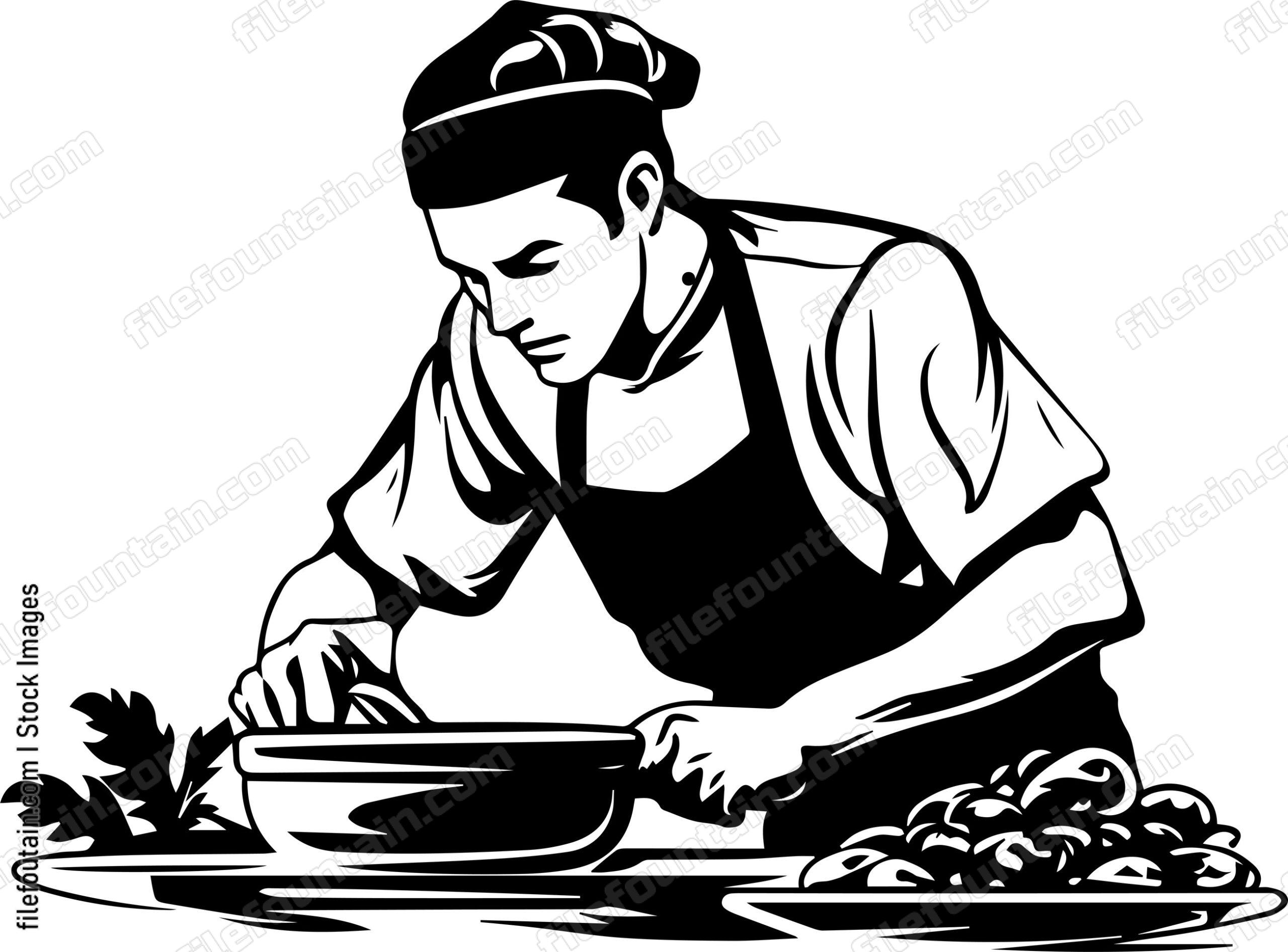 Chef Cooking