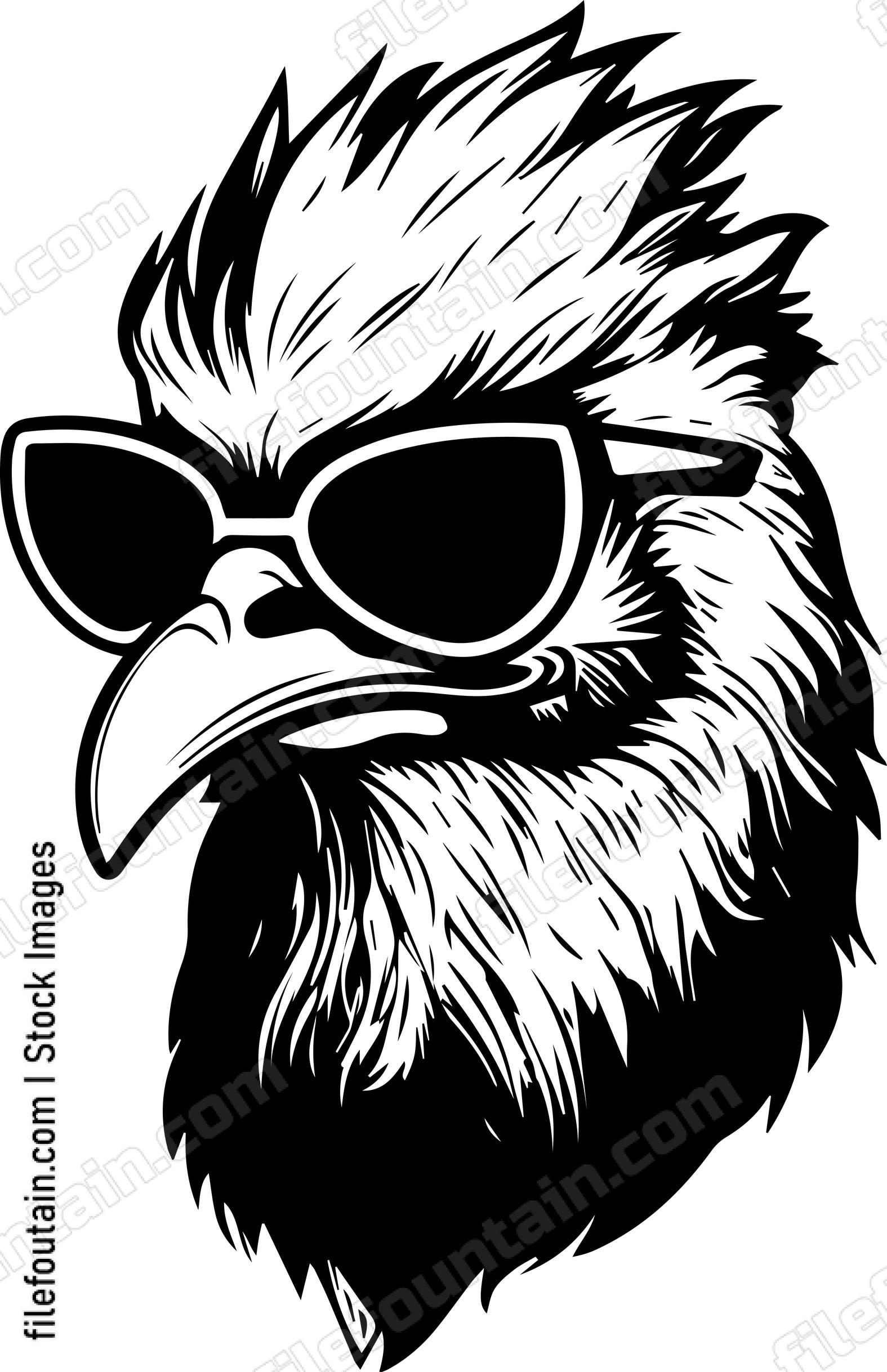 Chicken In Sunglasses