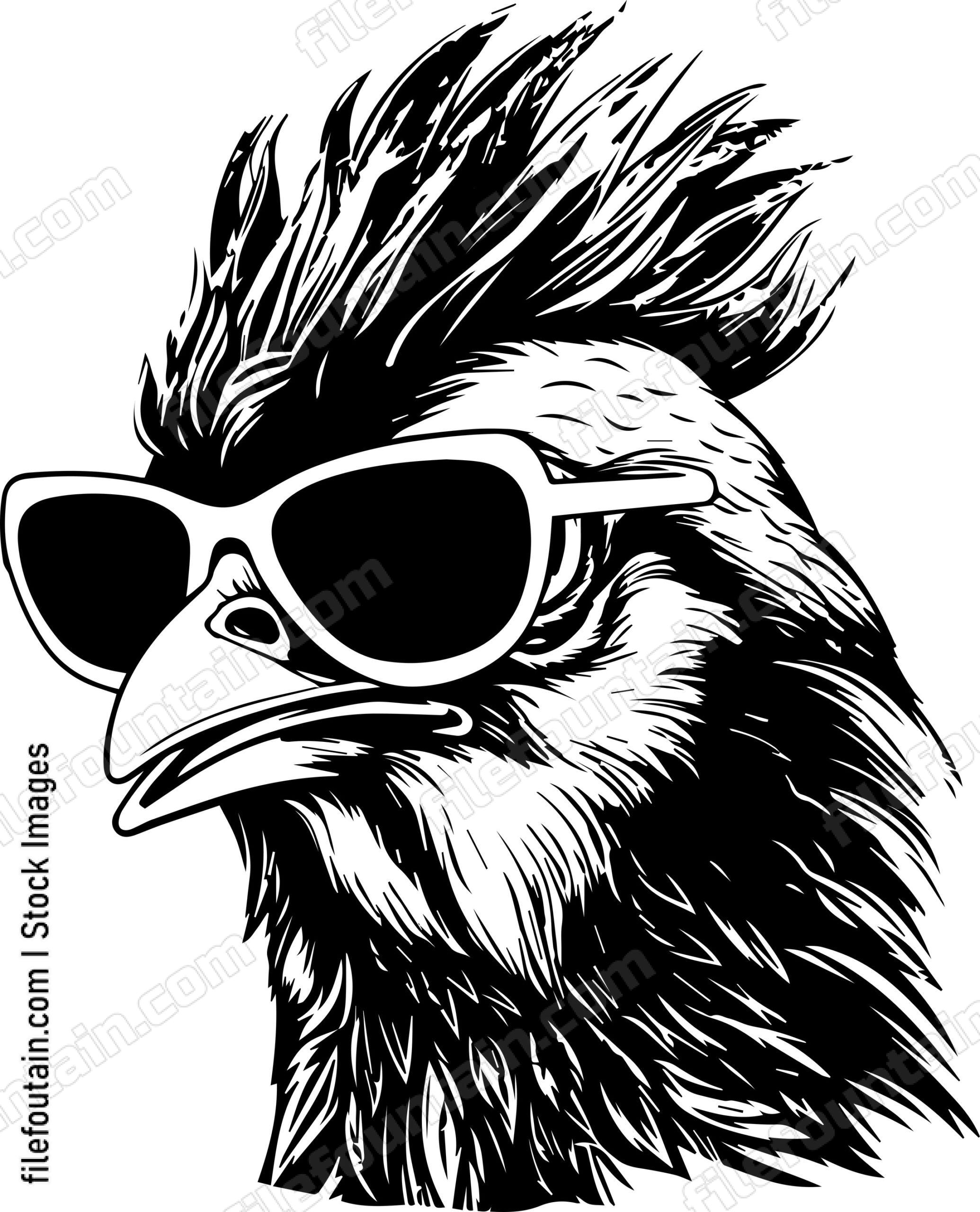 Chicken In Sunglasses