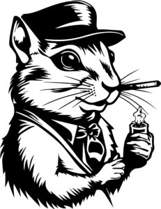 Chipmunk Smoking A Cigar
