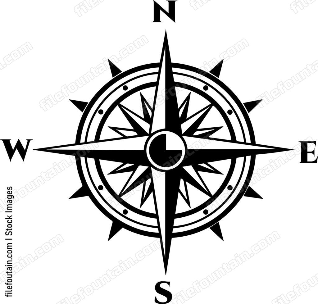 Compass logo vector design filefountain