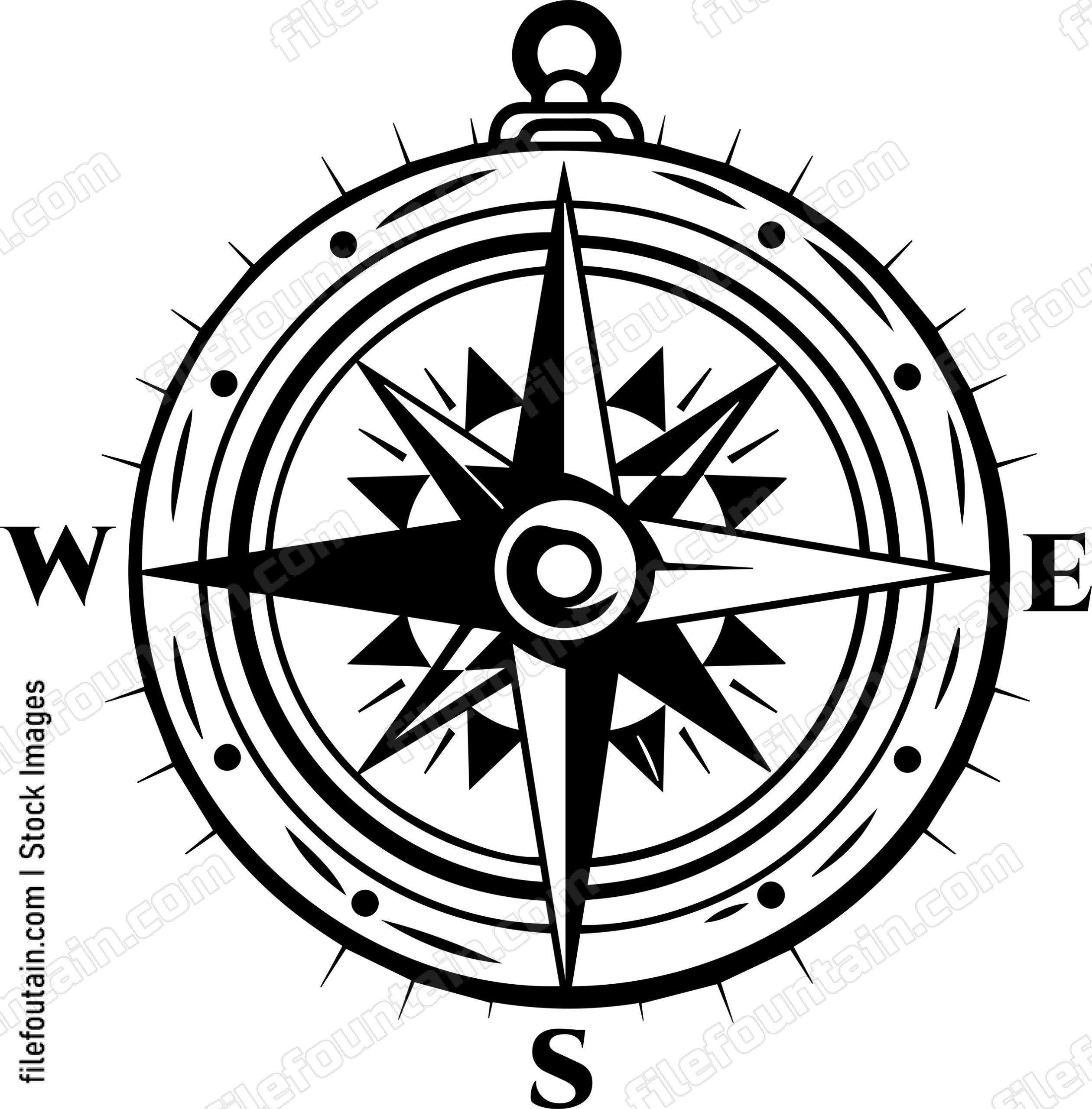 Compass Opened