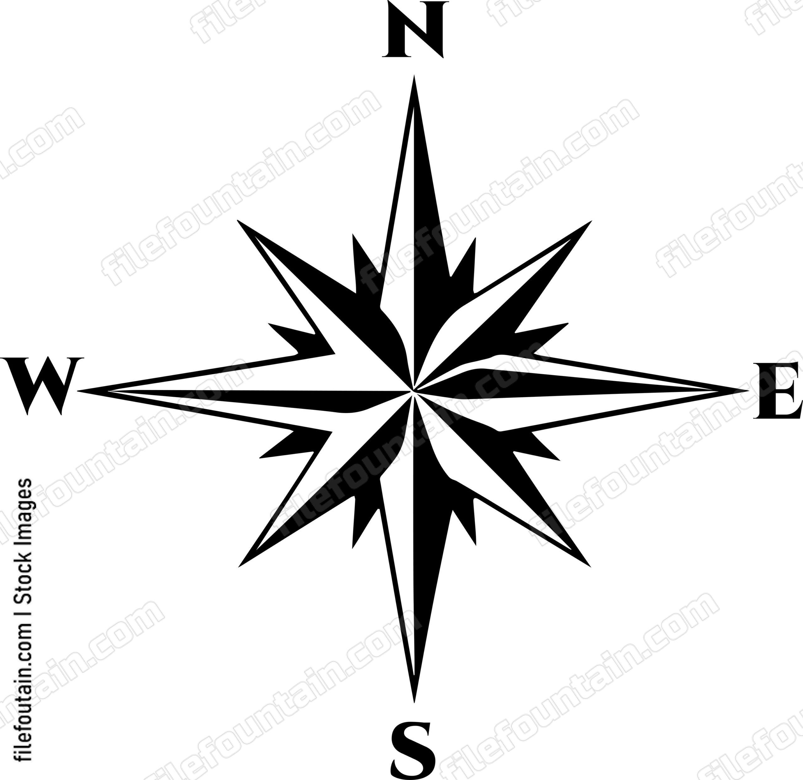 Compass Star Rose