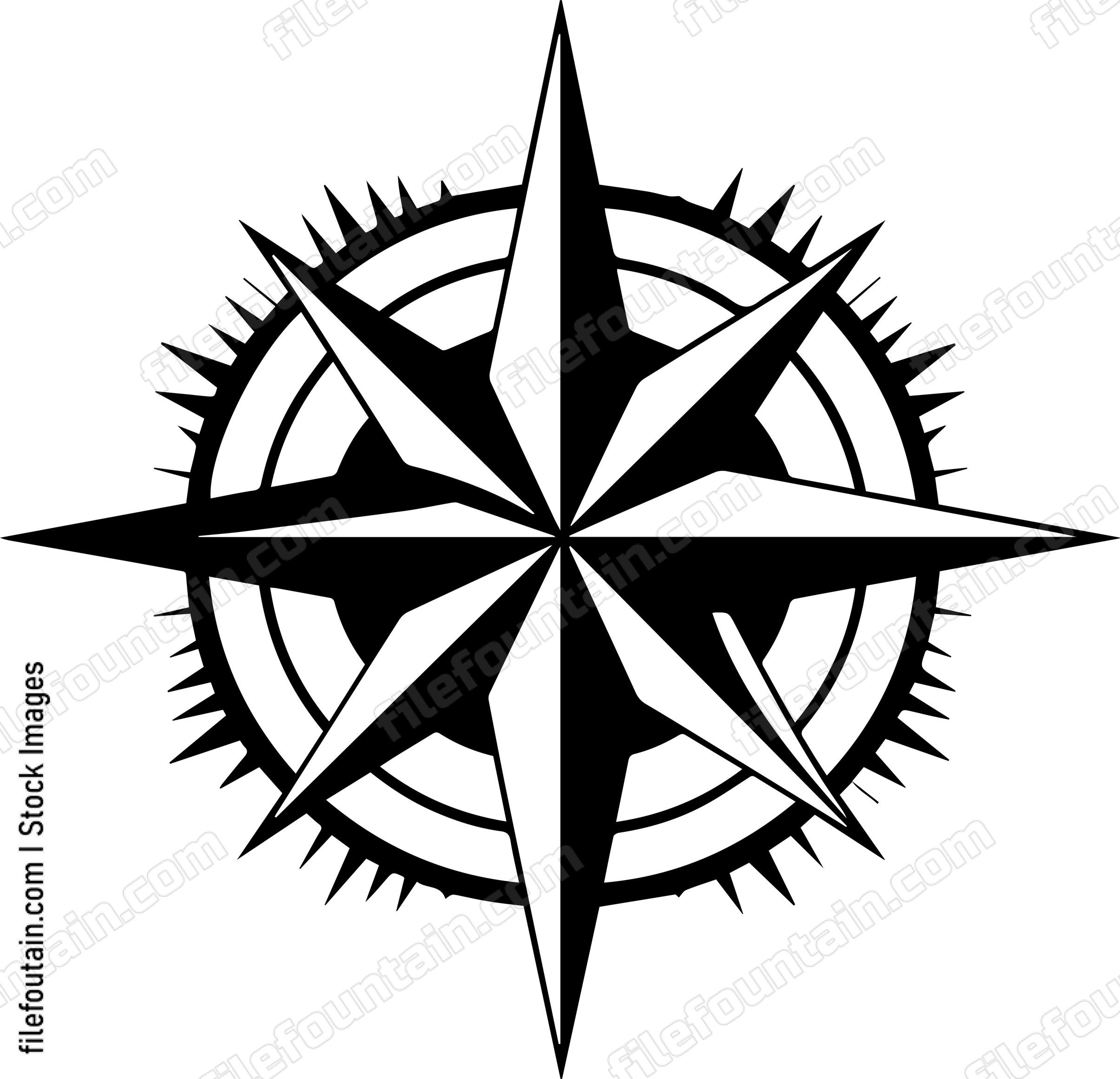 Compass Star Rose