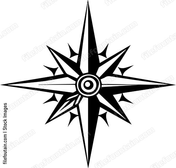 Compass Star Rose