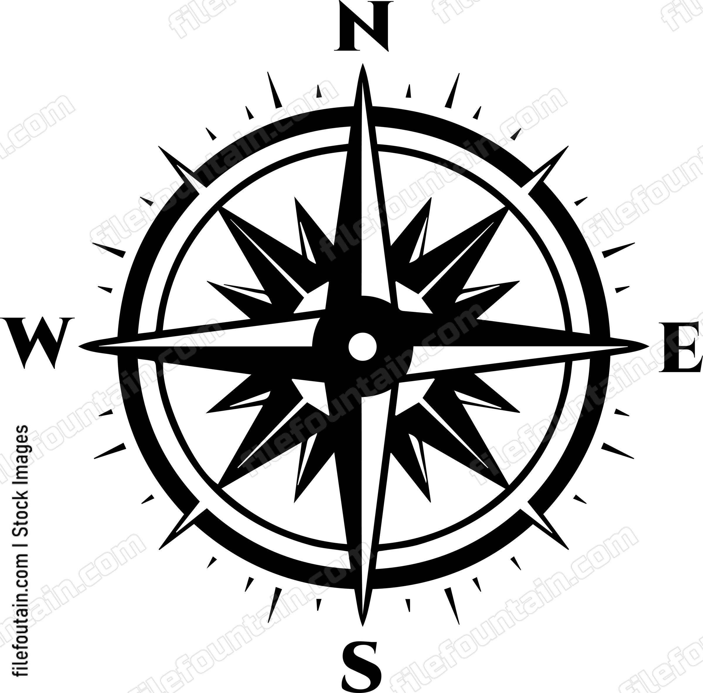 Compass Star Rose