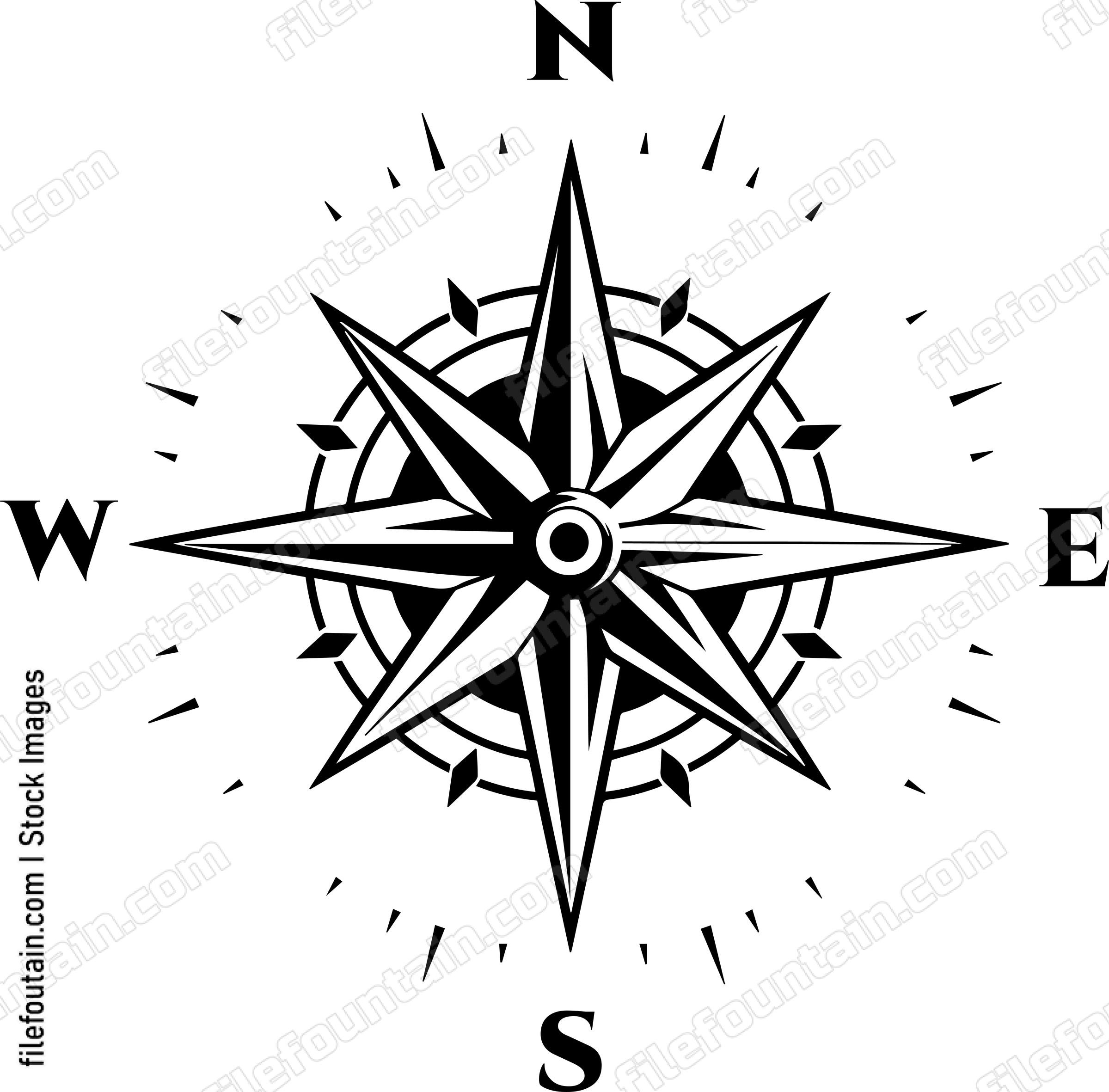Compass Star Rose