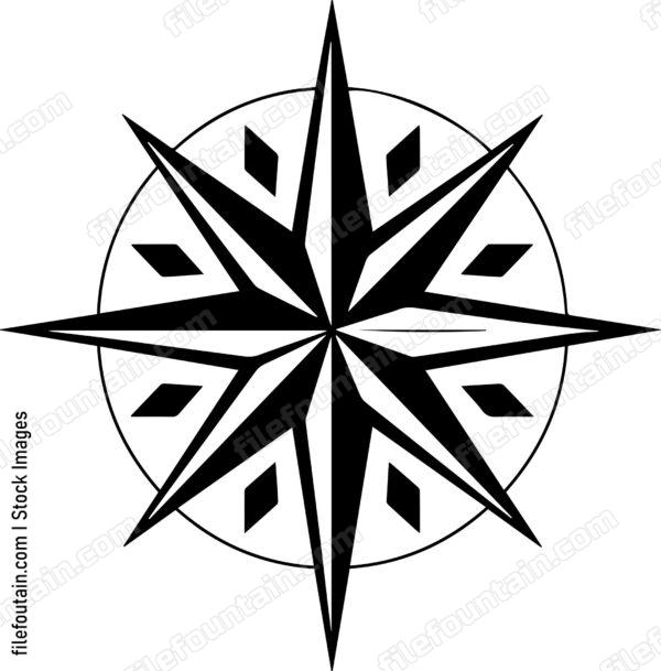 Compass Star Rose