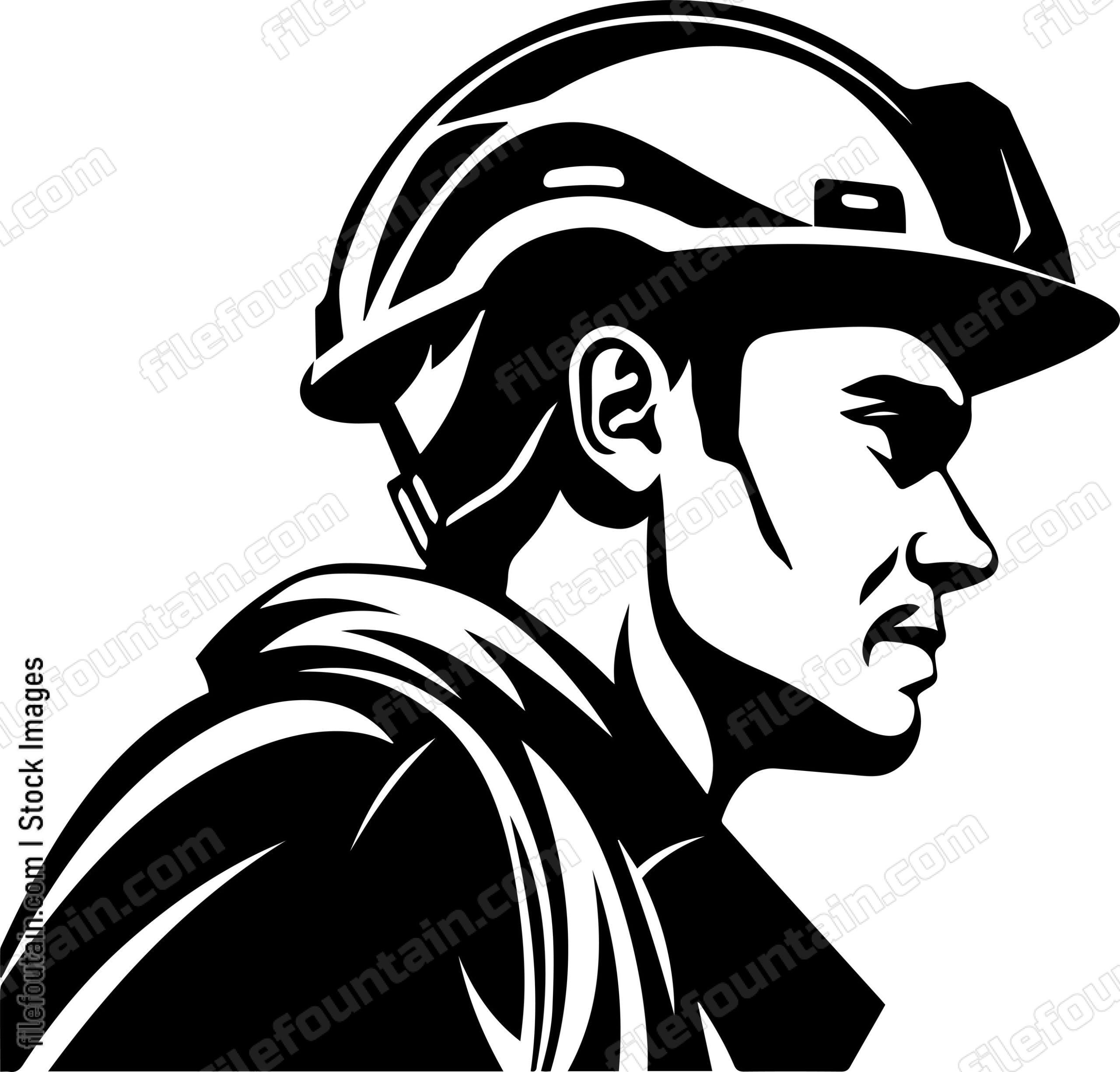 Construction Worker Mascot