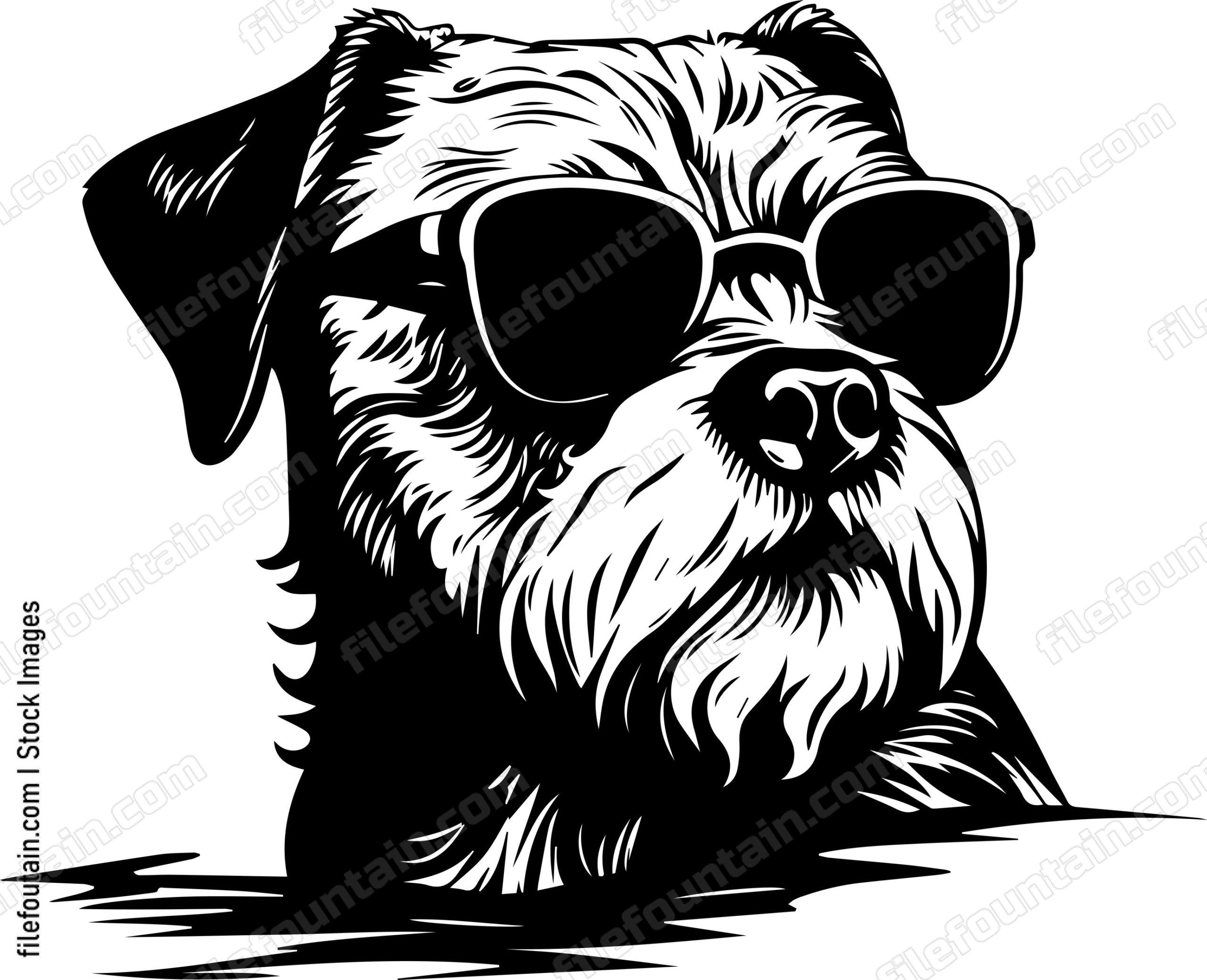 Cool Dog In Sunglasses