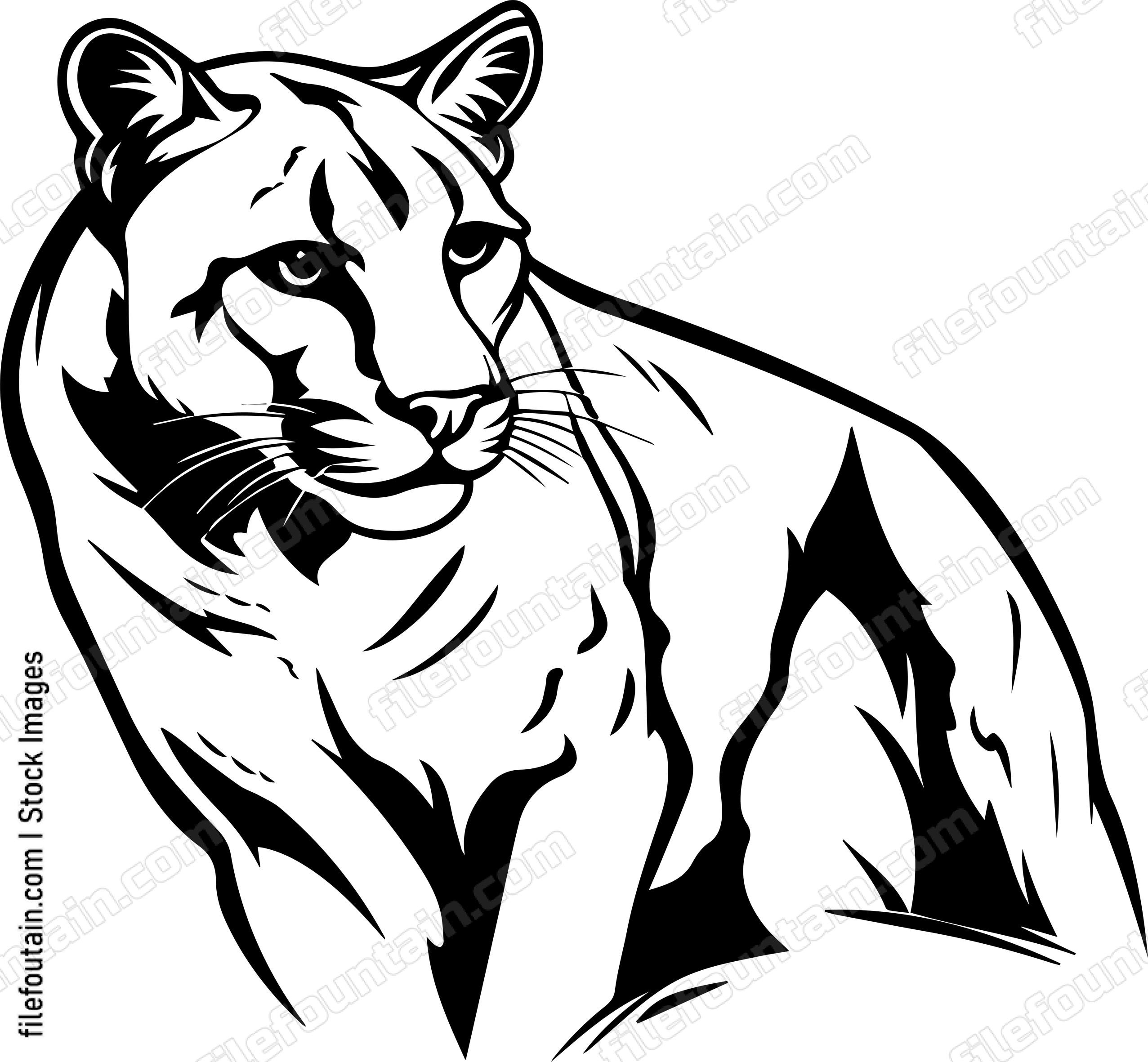 Cougar Mascot