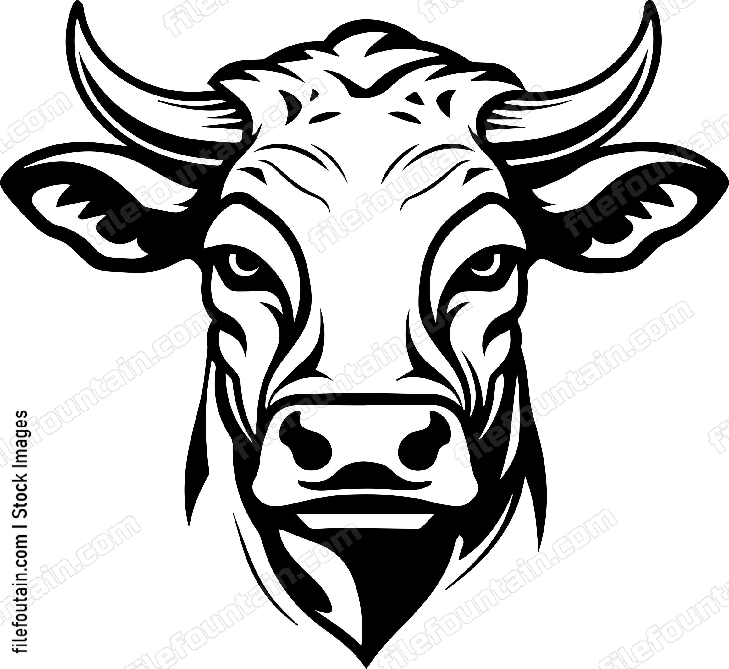 Cow Cattle Mascot