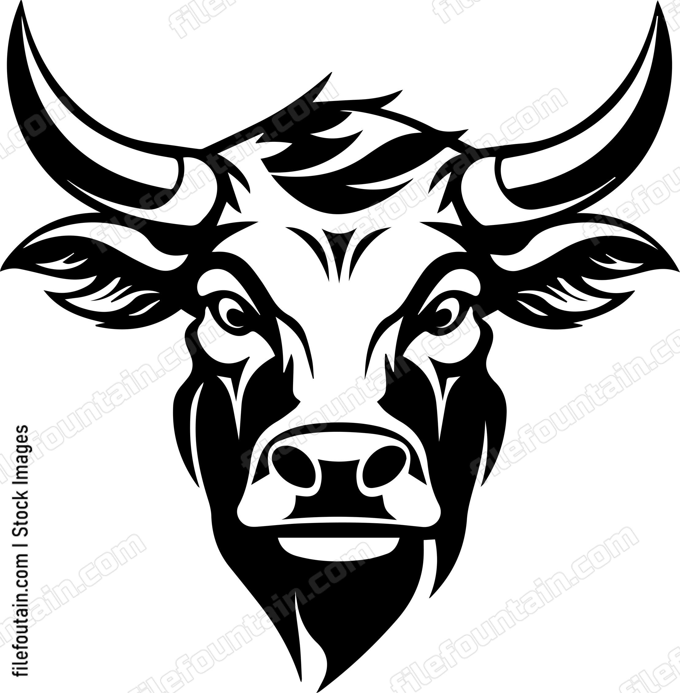 Cow Cattle Mascot