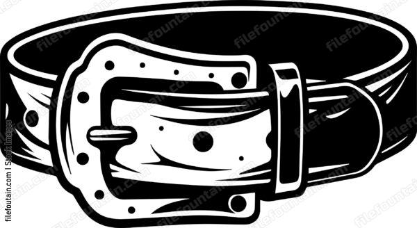 Cowboy Leather Belt