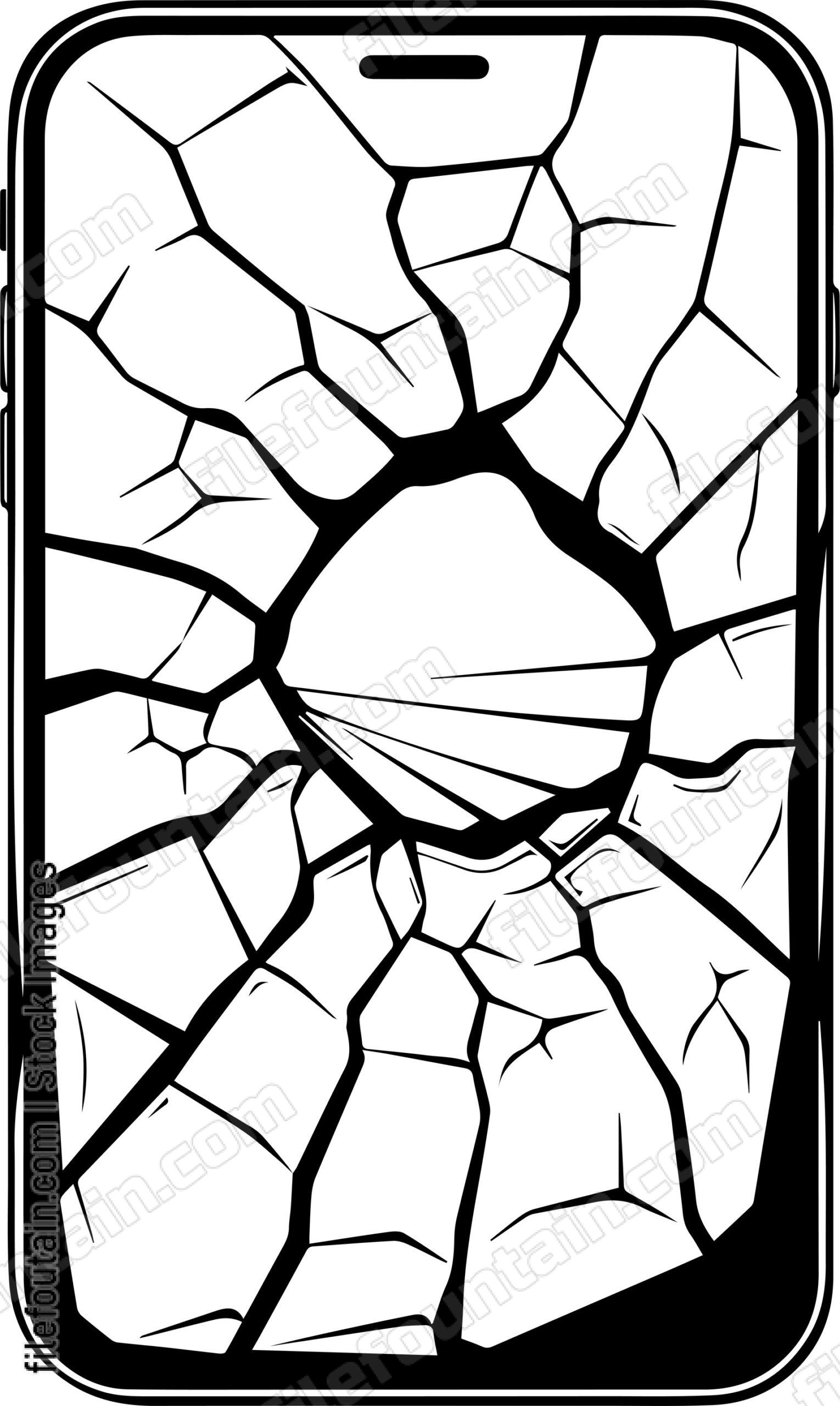 Cracked Smartphone