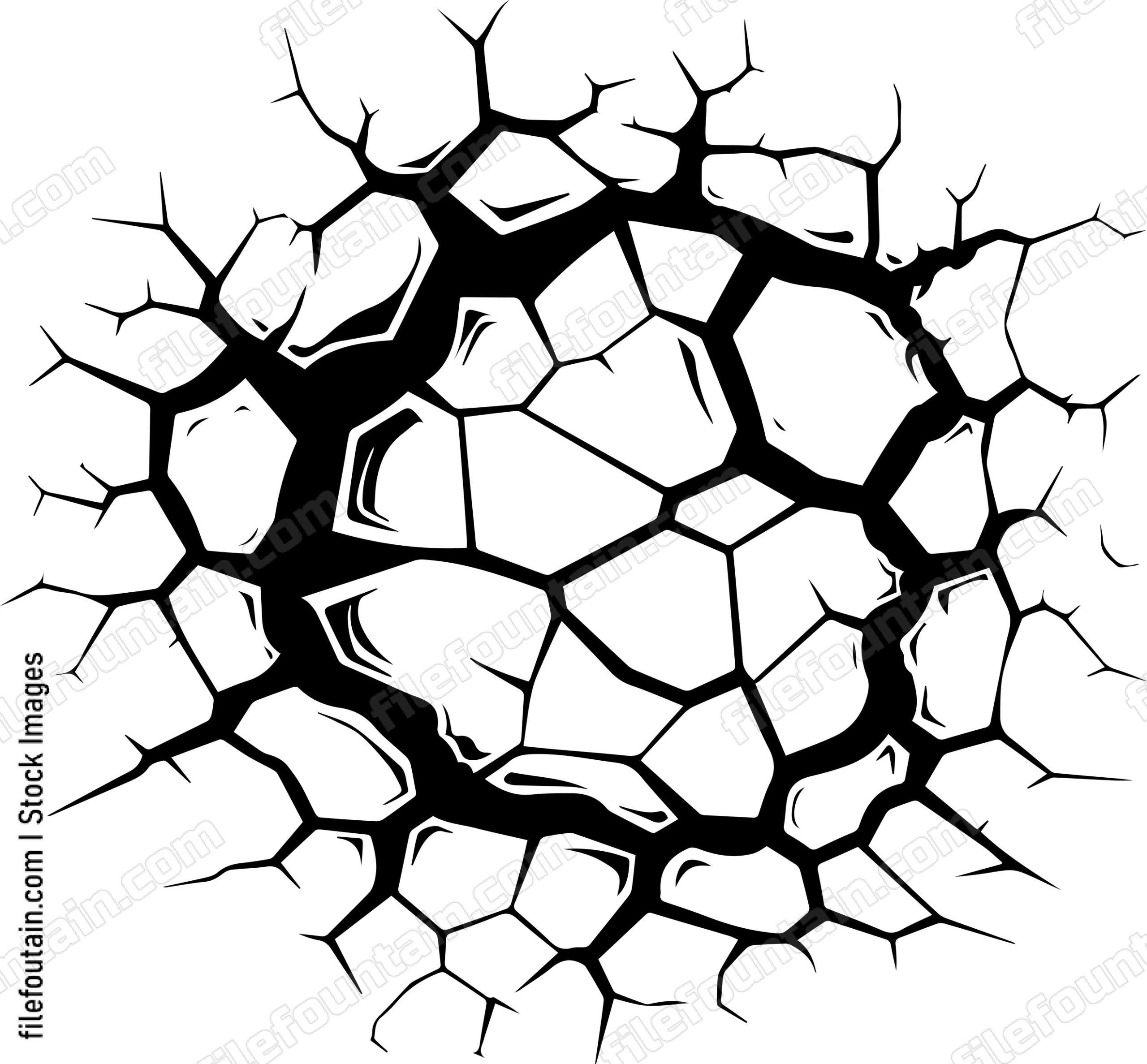 Cracked Volcano Floor