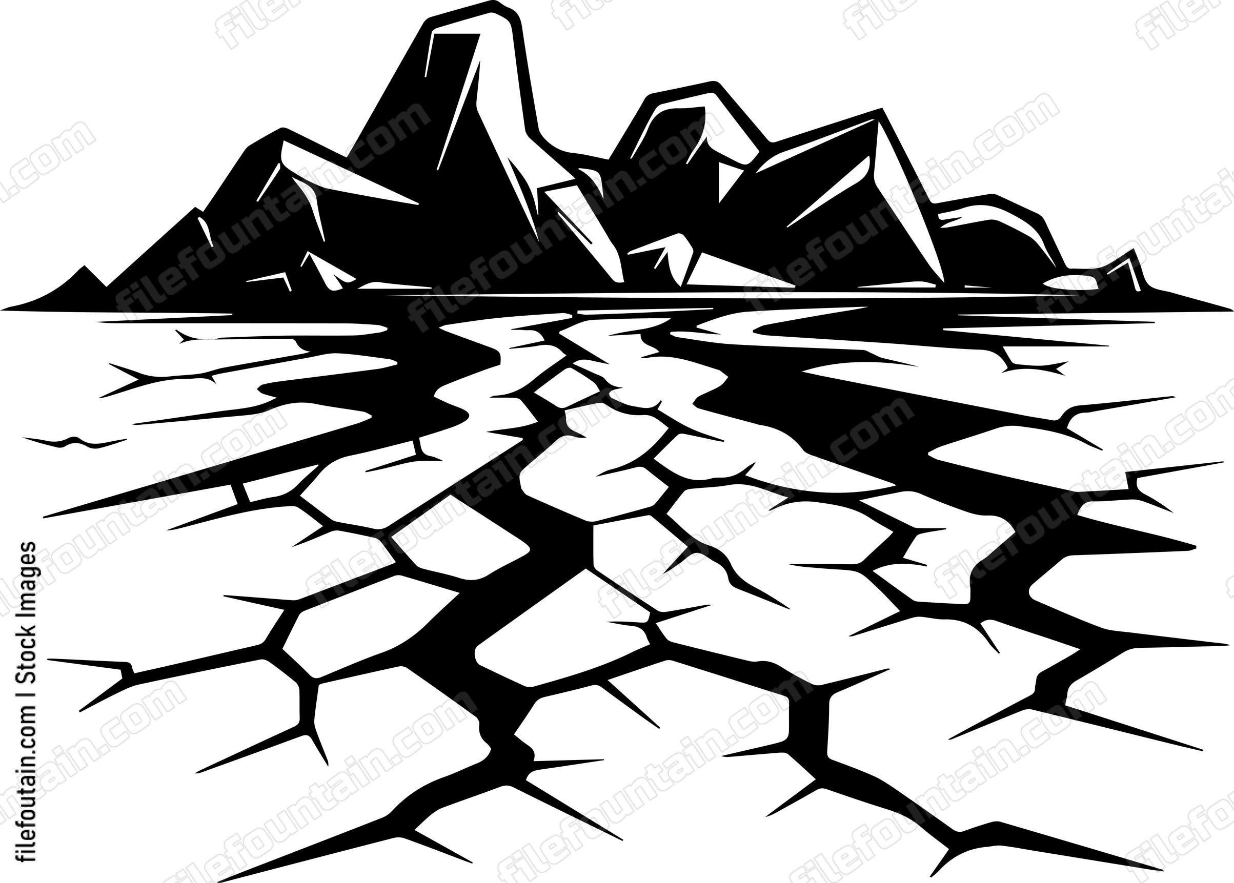 Cracked Volcano Floor