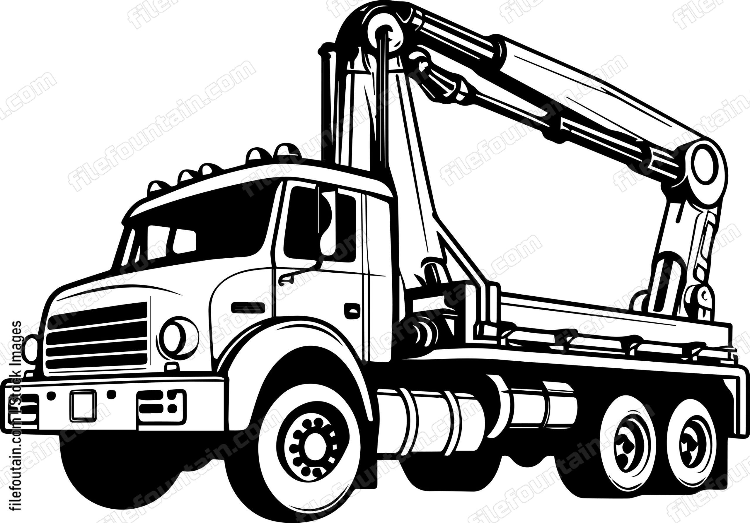 Crane Truck