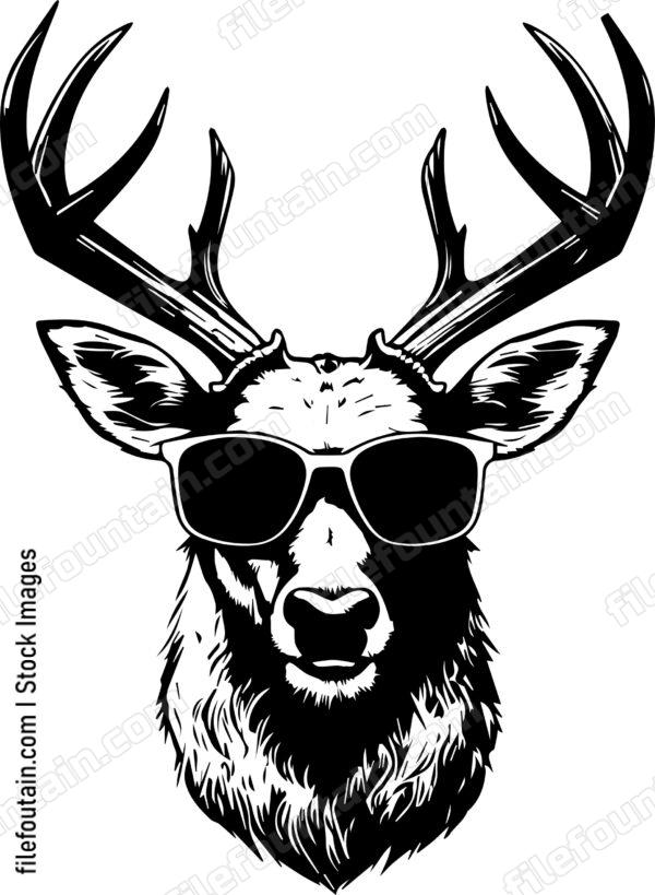 Deer In Sunglasses