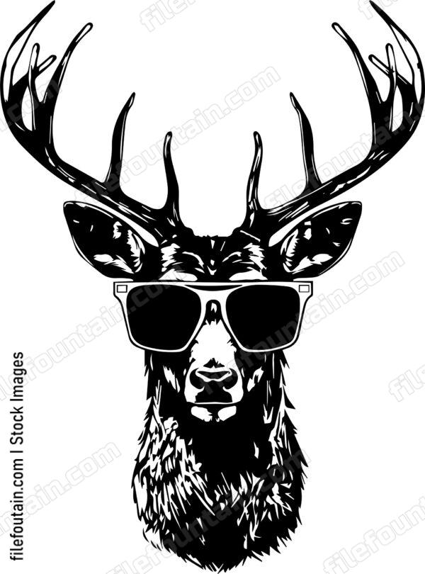 Deer In Sunglasses