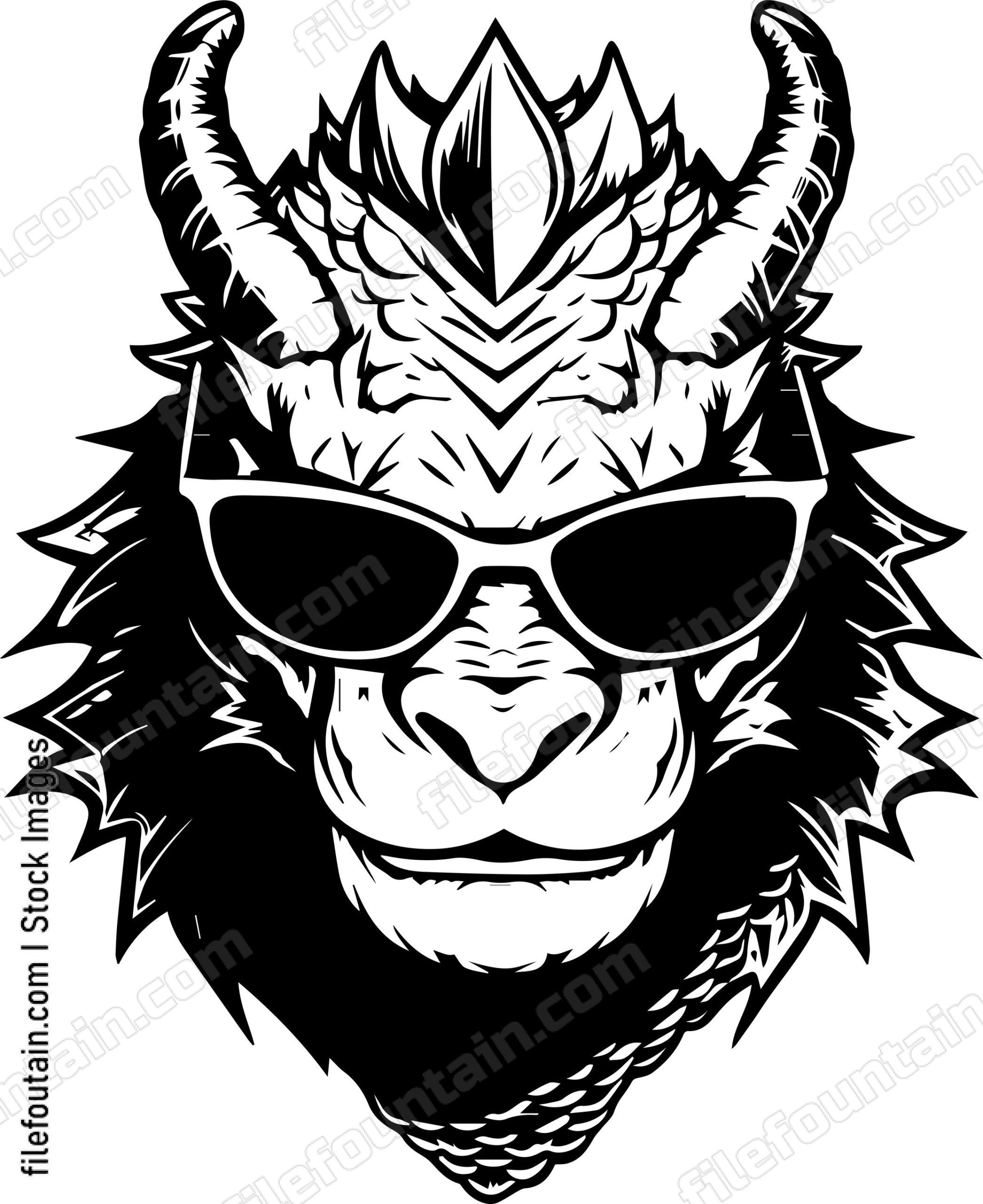 Dragon In Sunglasses