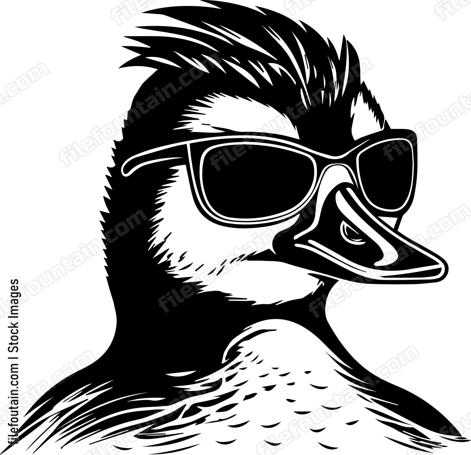 Duck In Sunglasses