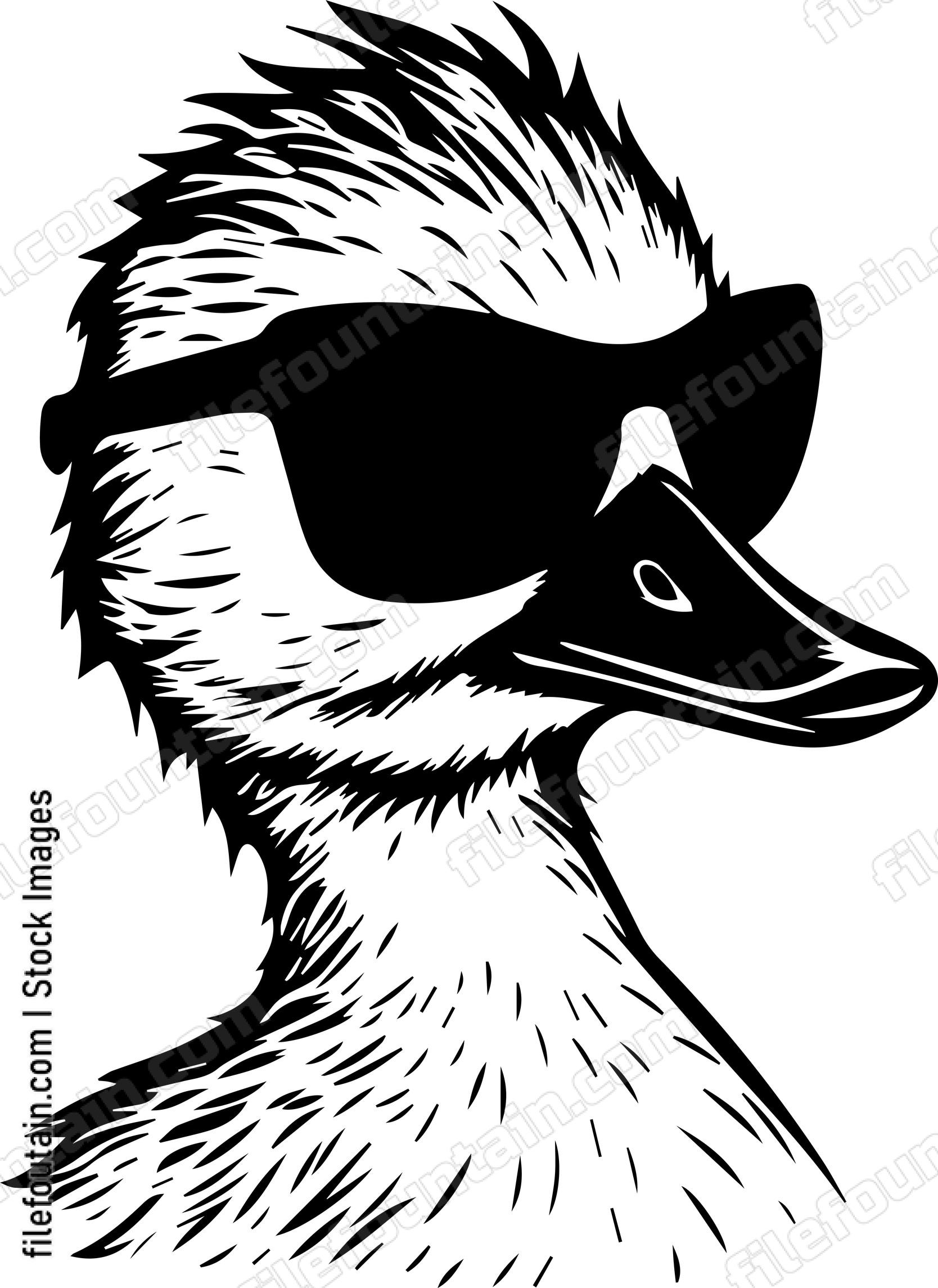 Duck In Sunglasses
