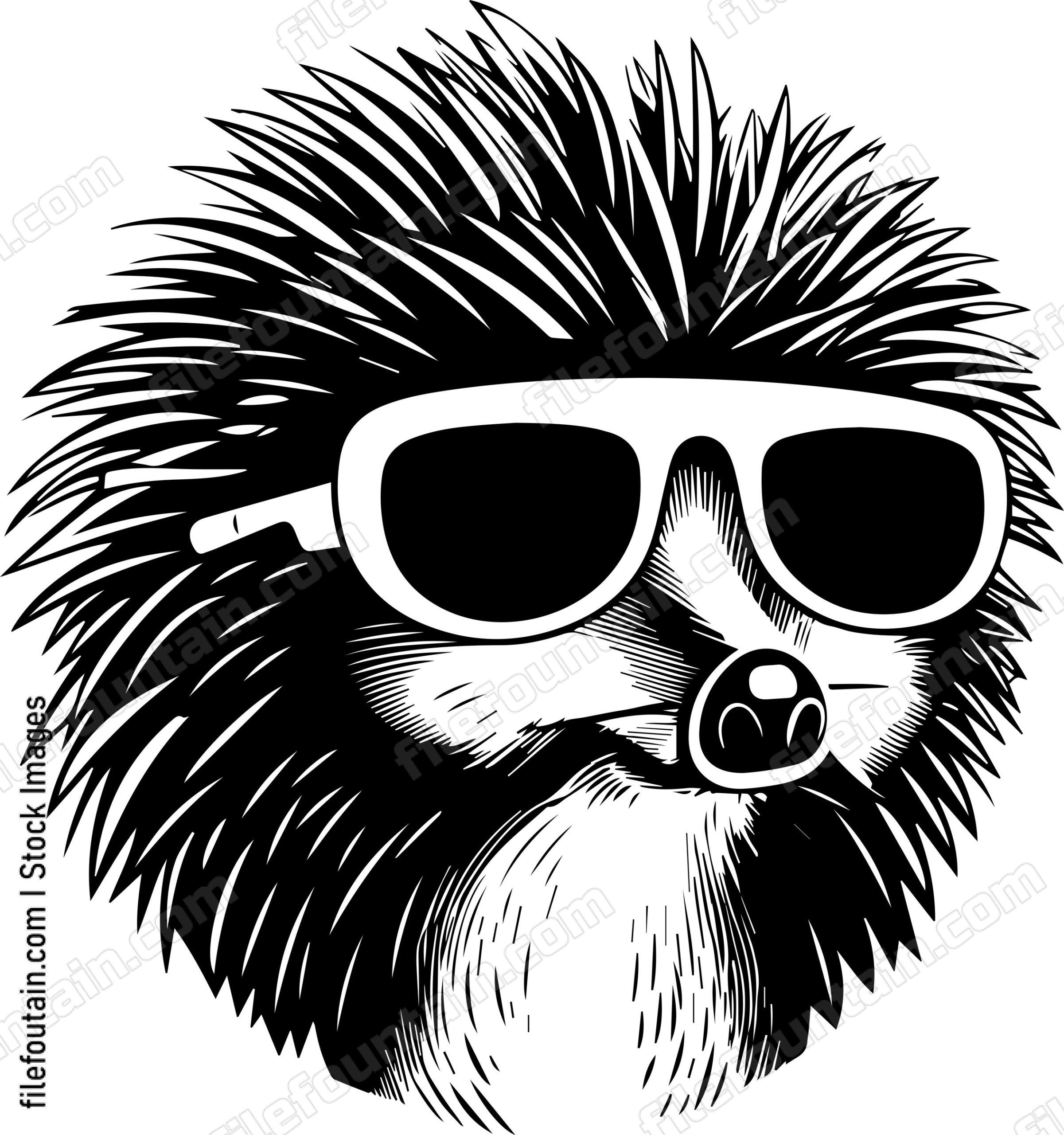 Echidna In Sunglasses