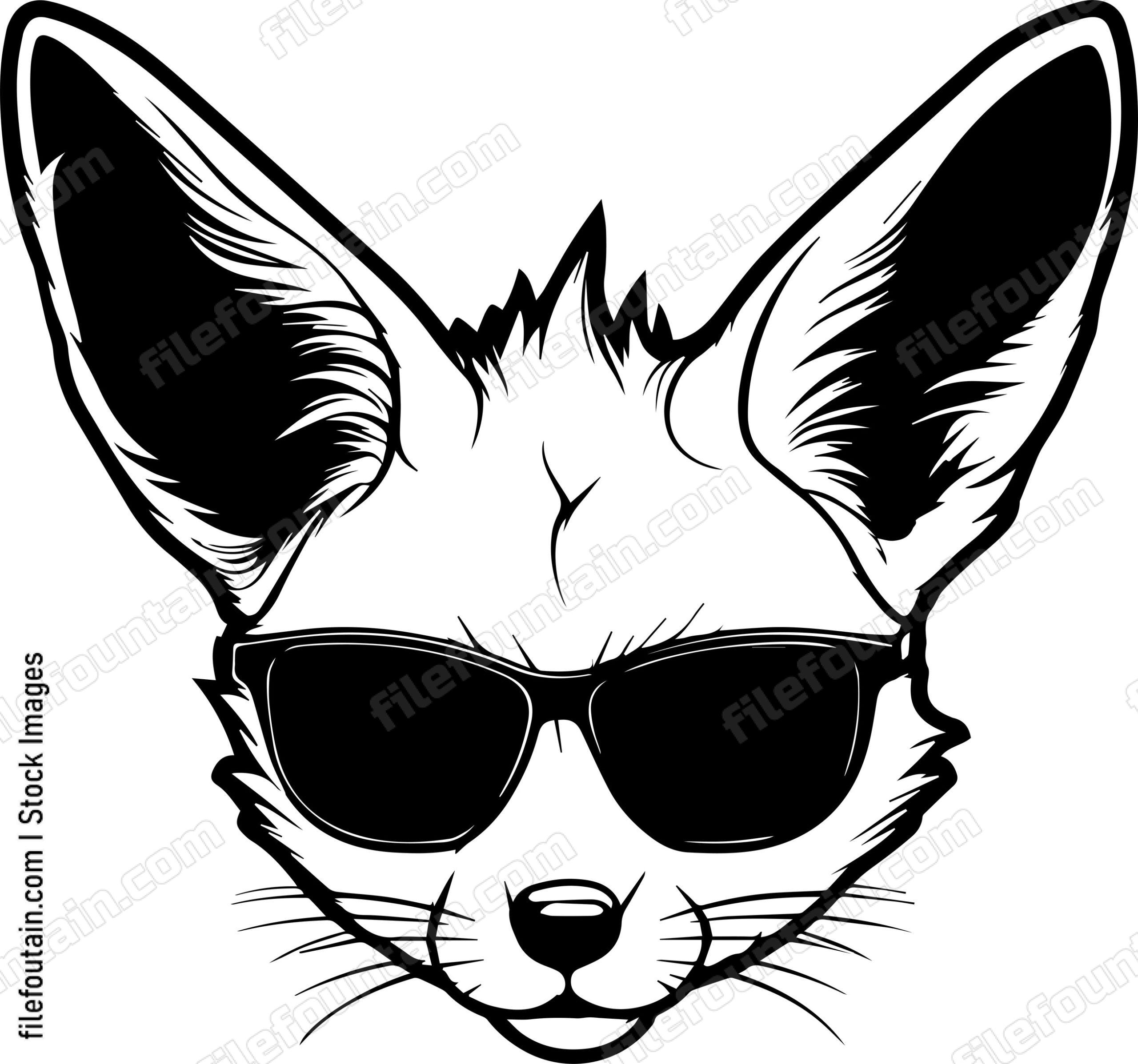 Fennec Fox In Sunglasses