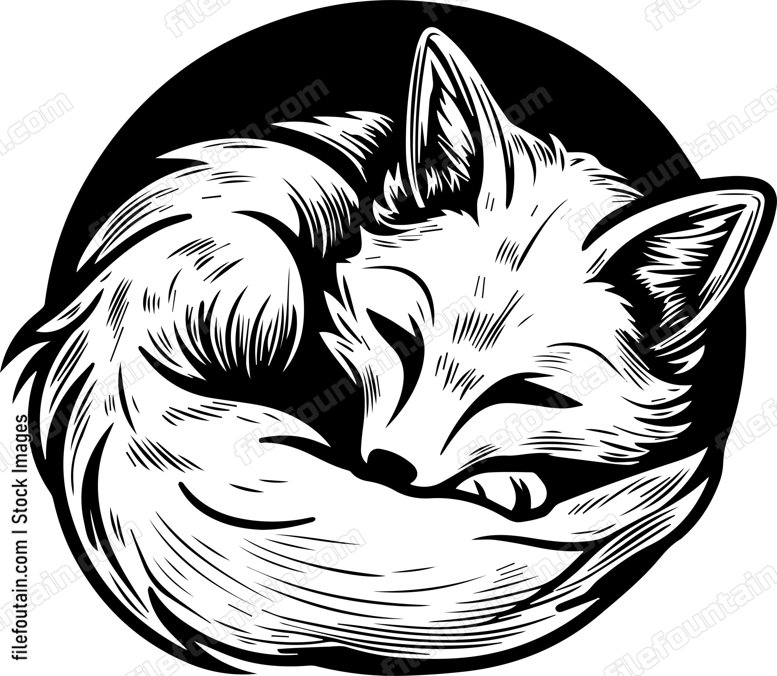 Fox Sleeping