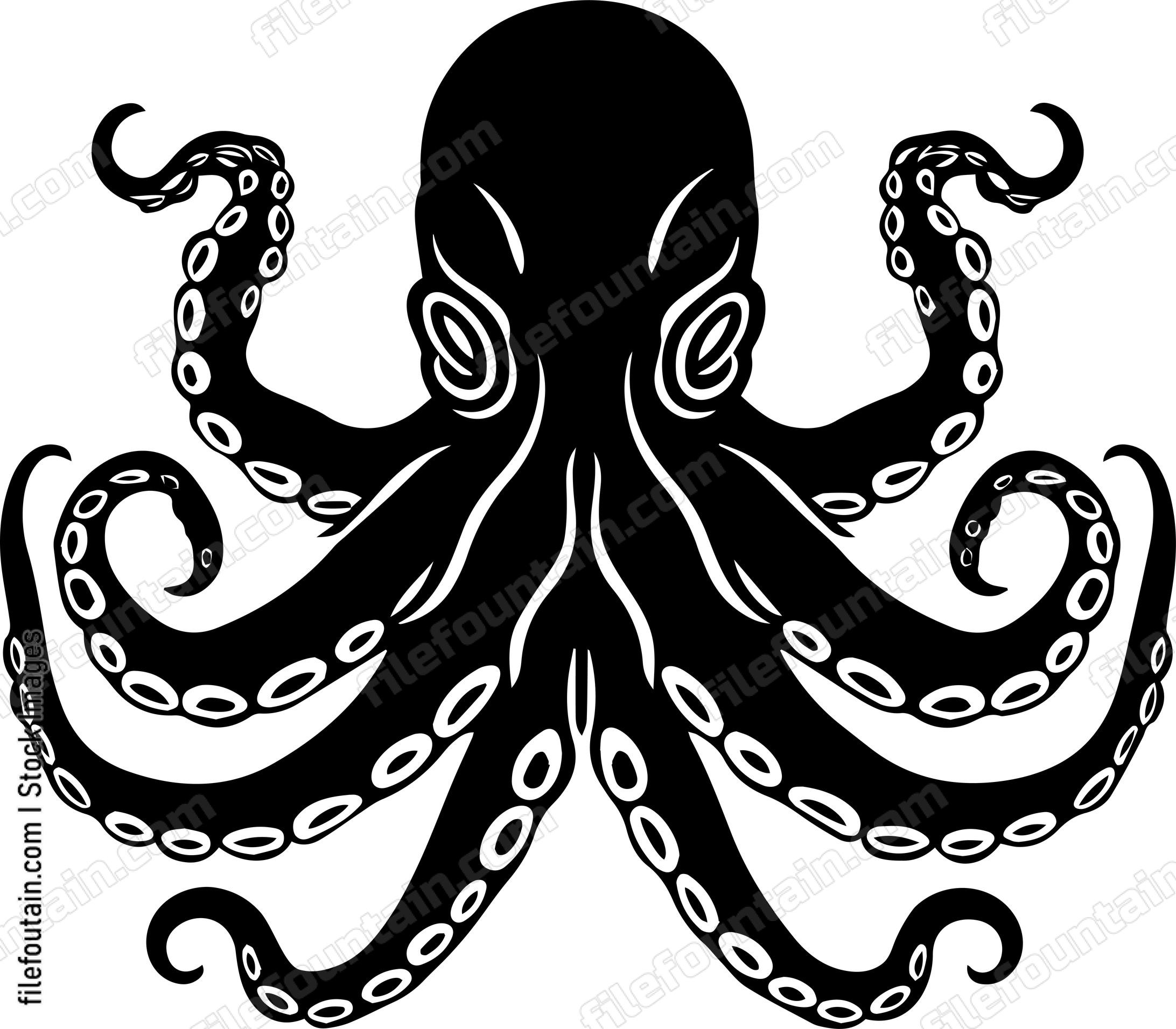 red octopus