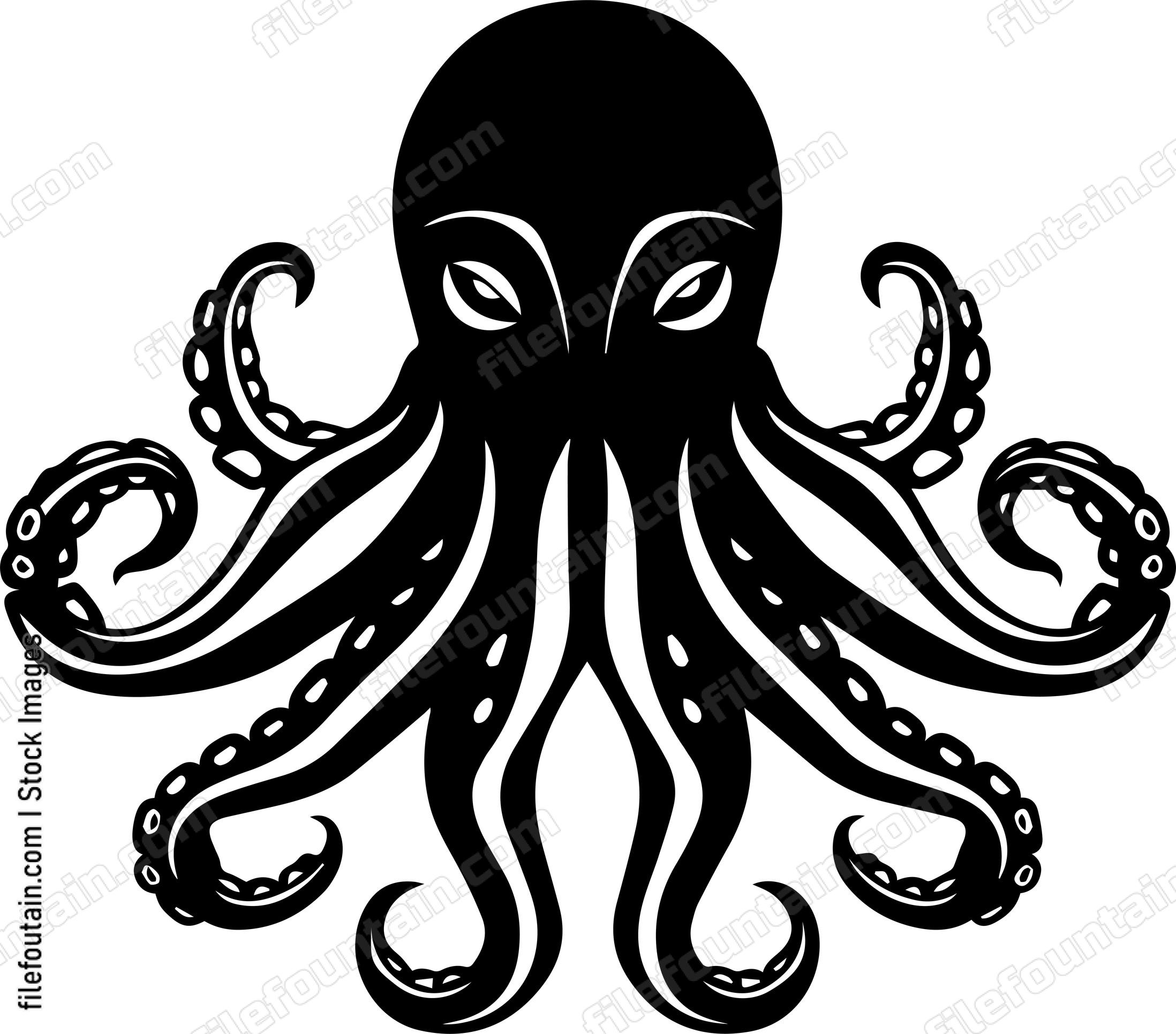 red octopus