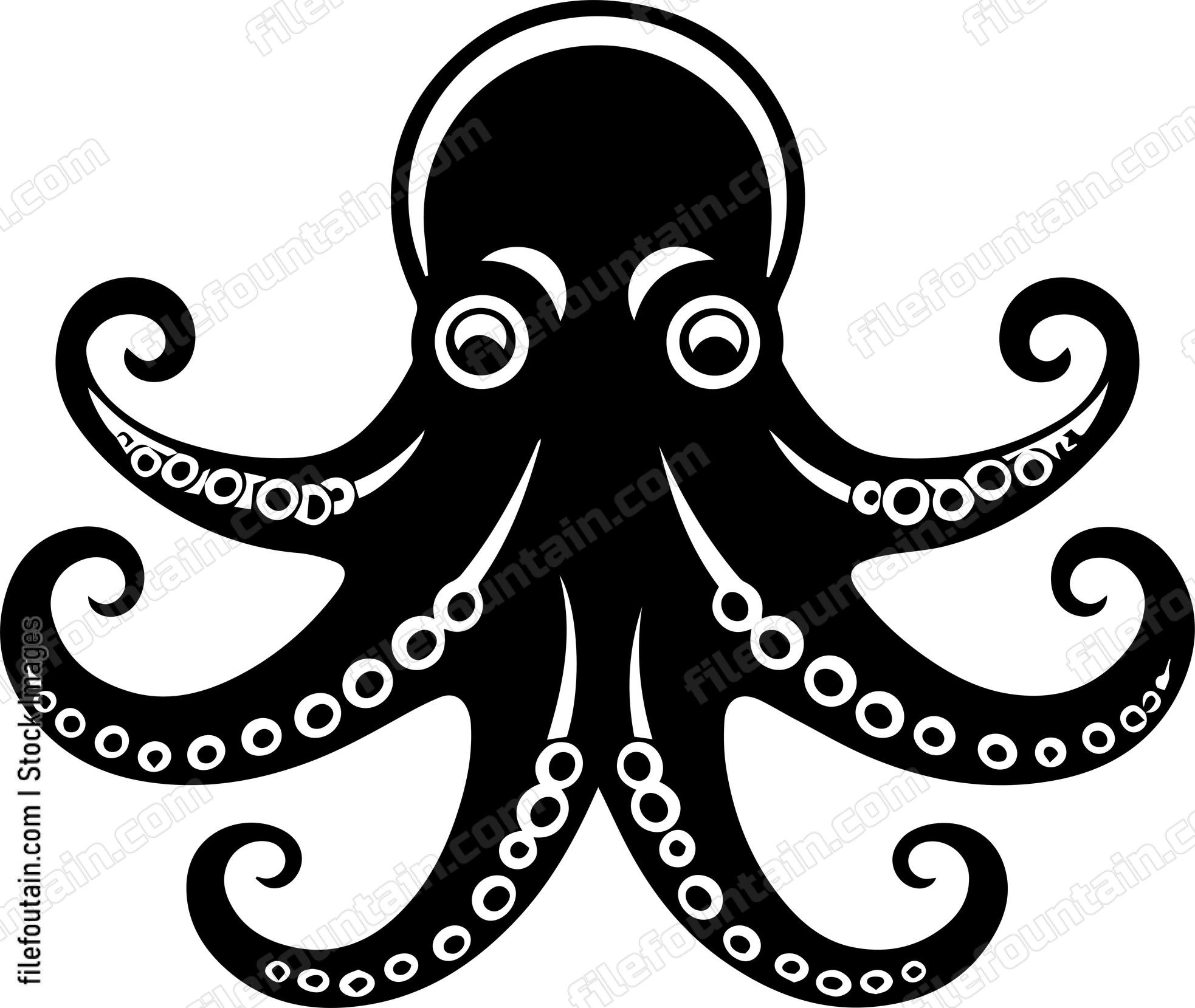 red octopus