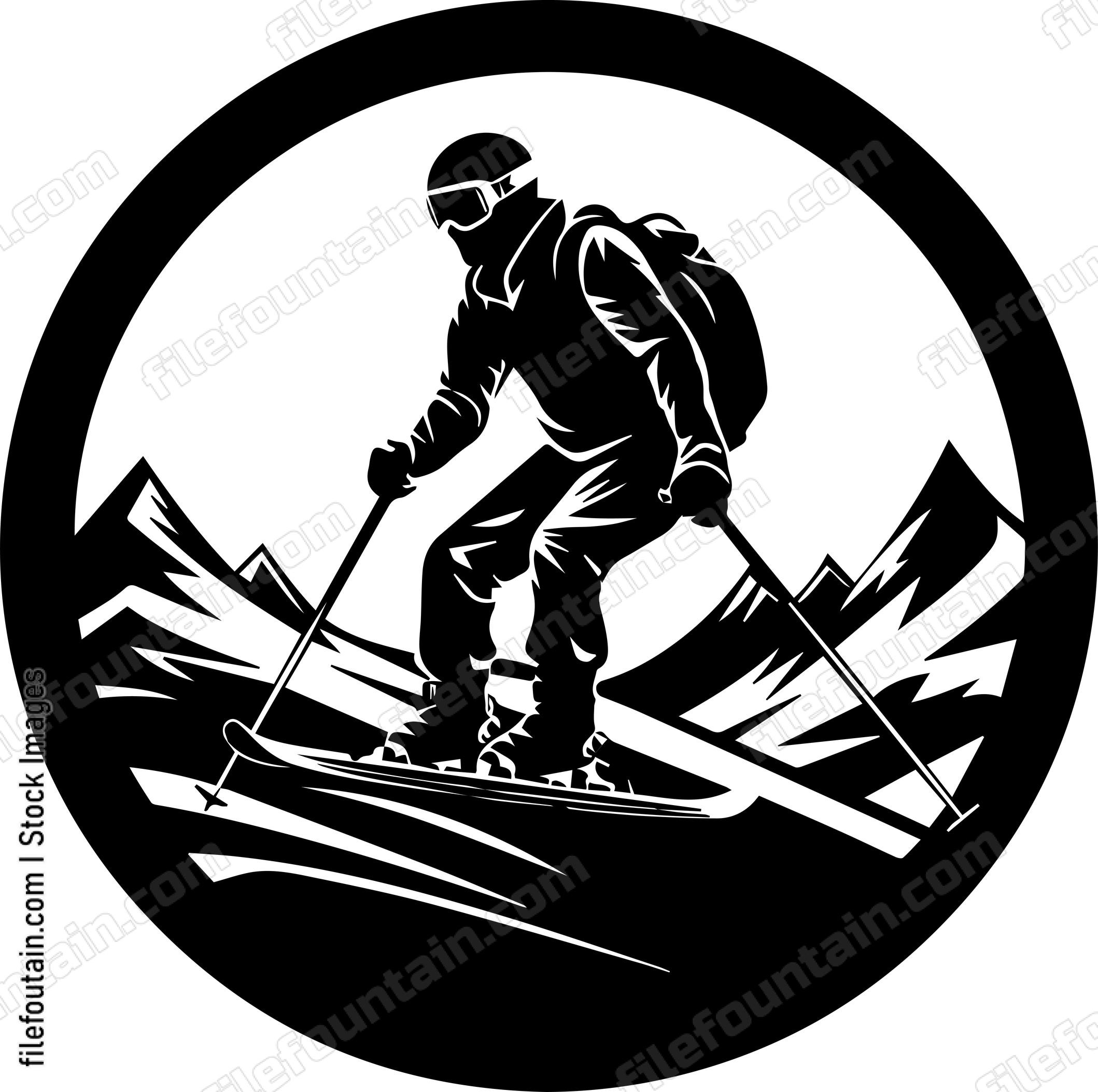 Skiing