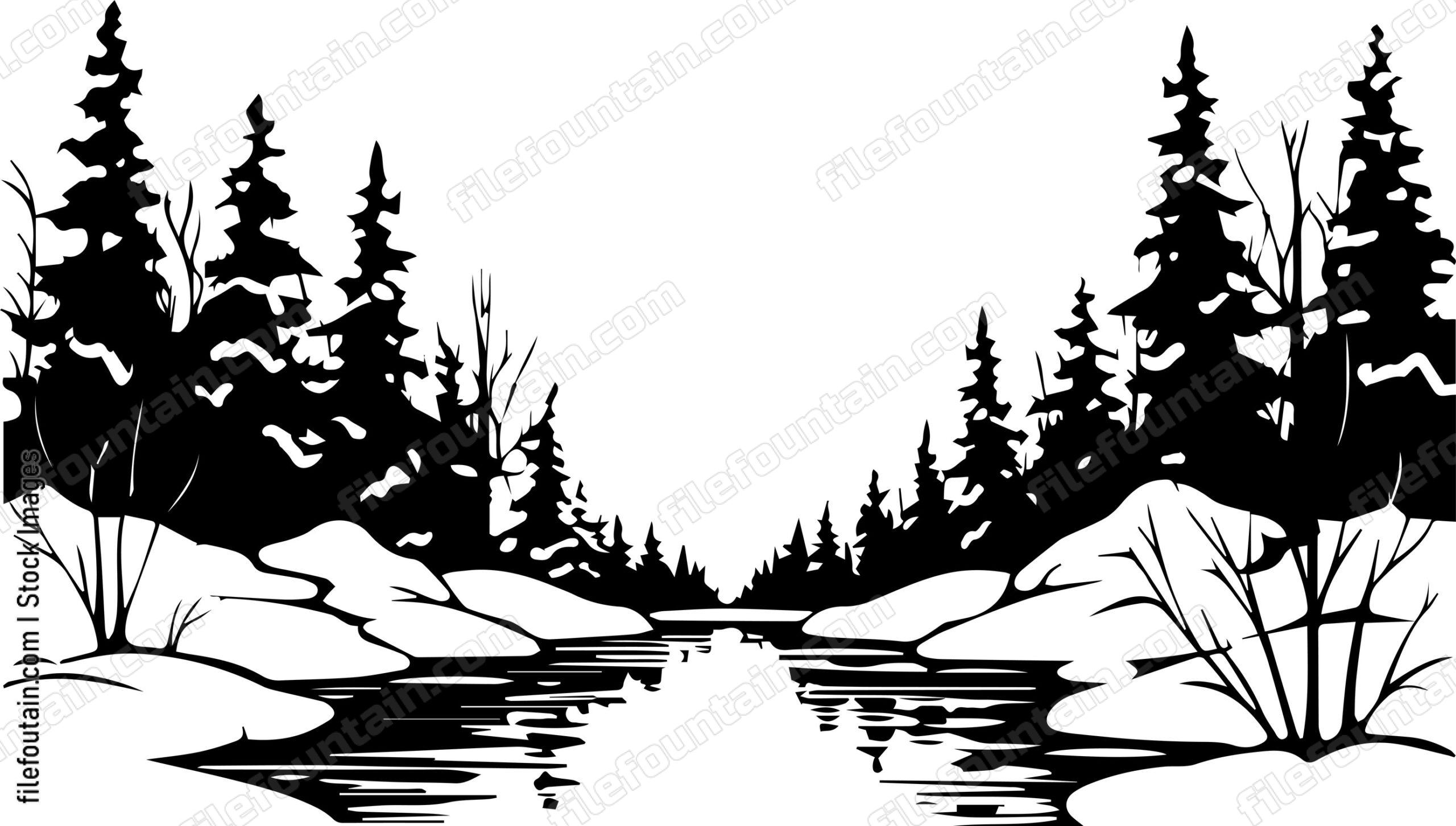 Snow Covered Forest