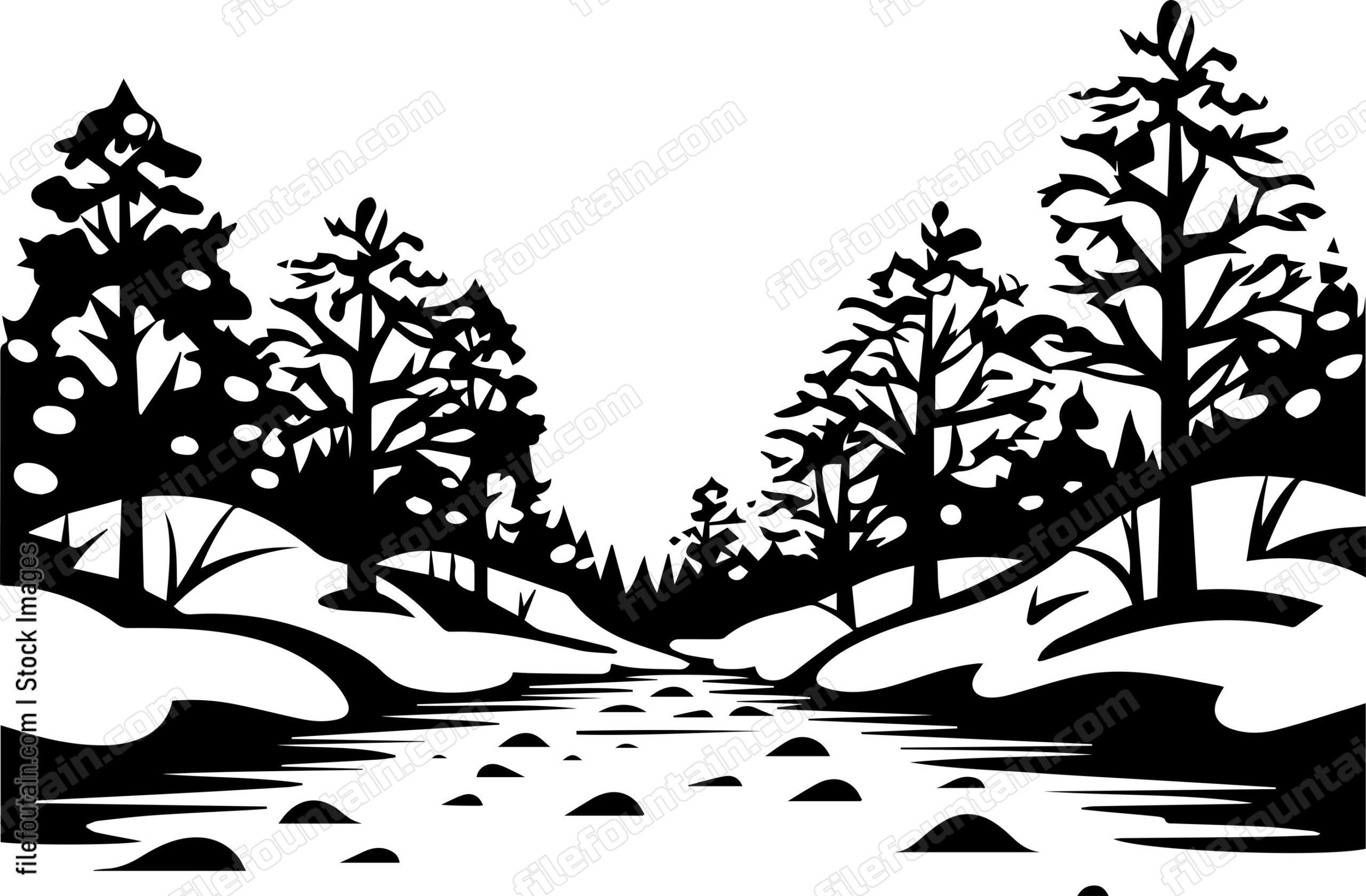 Snow Covered Forest