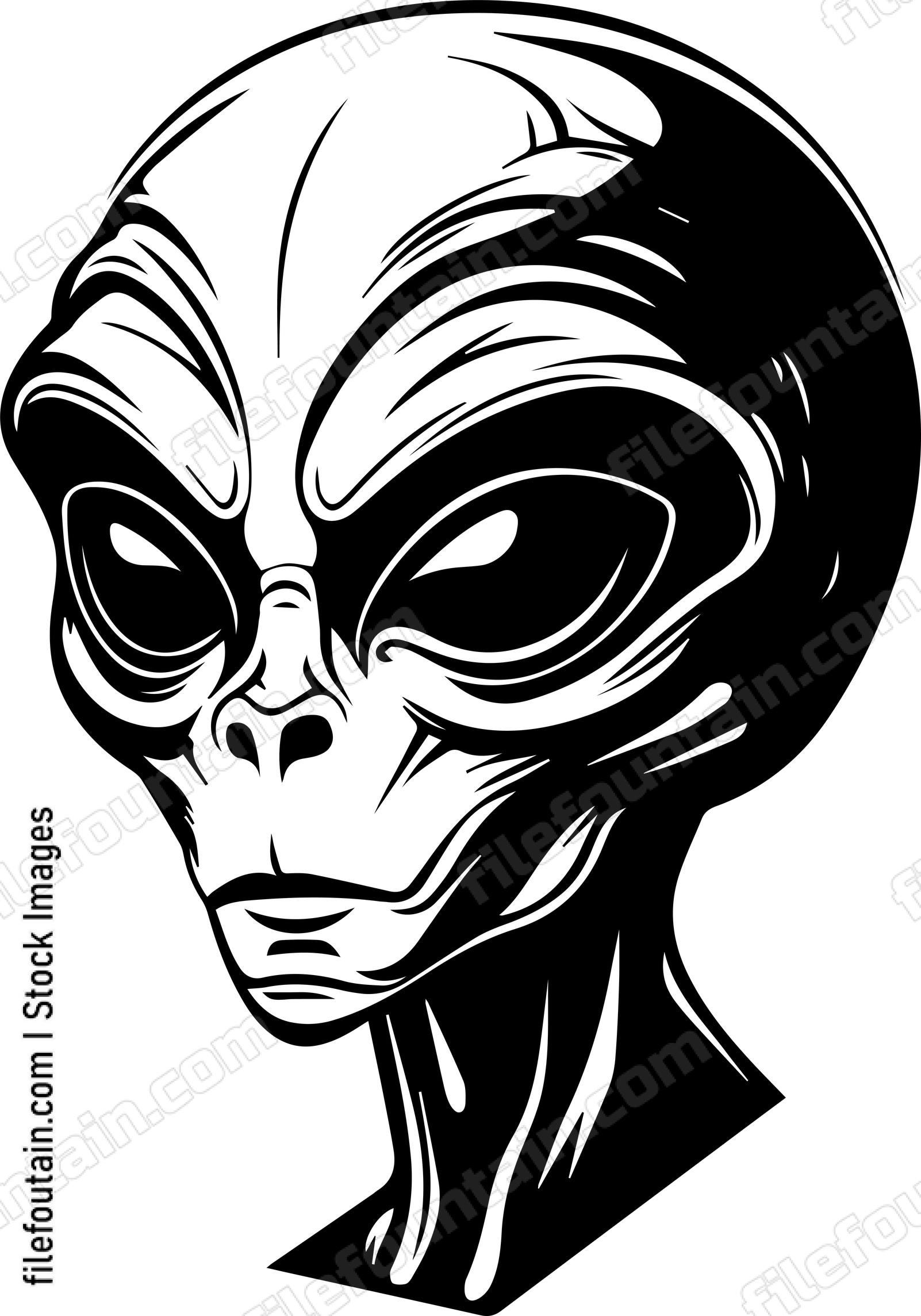 Alien Side View