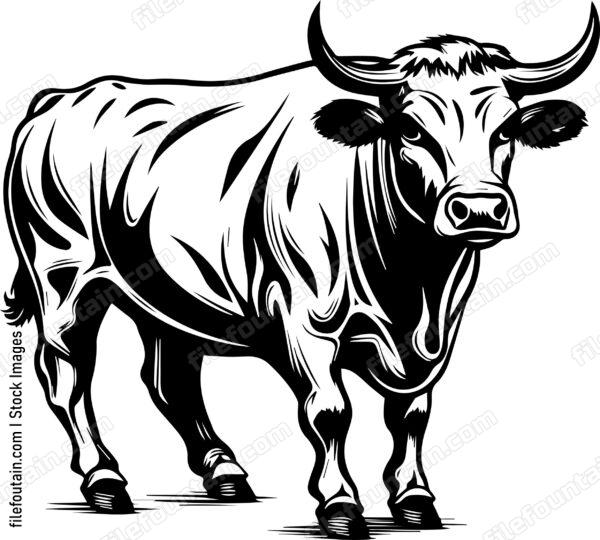 Angry Bull Pose