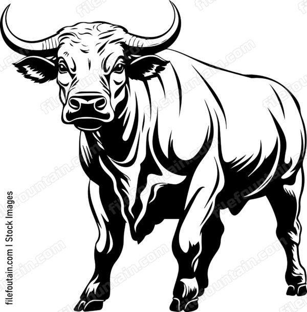 Angry Bull Pose