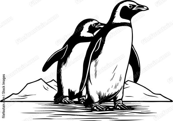 Antarctica Penguins