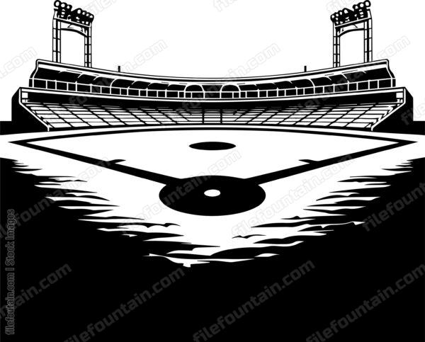 Baseball Field Empty