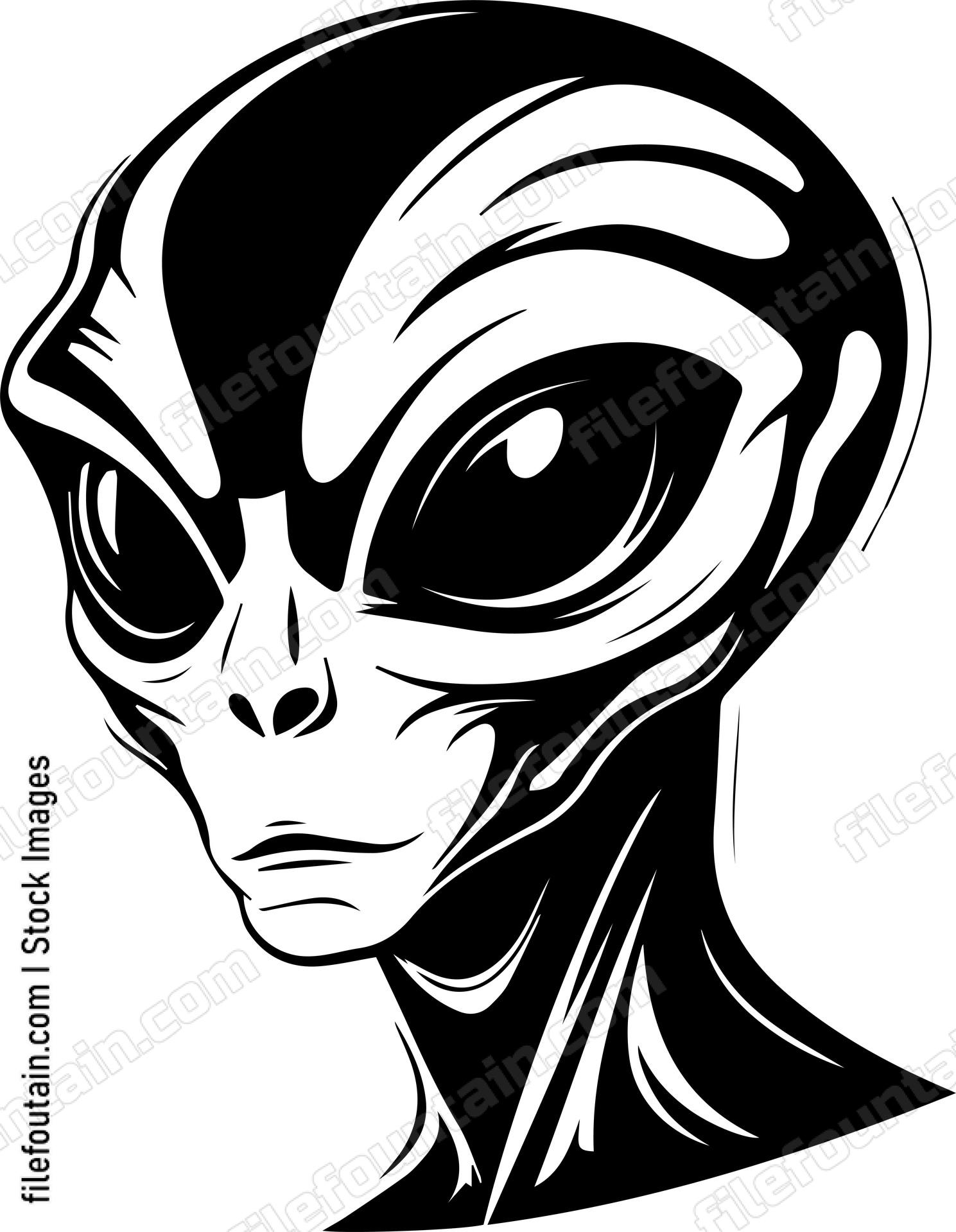 Alien Side View