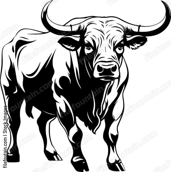 Angry Bull Pose
