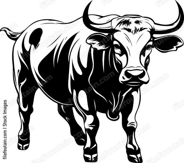 Angry Bull Pose